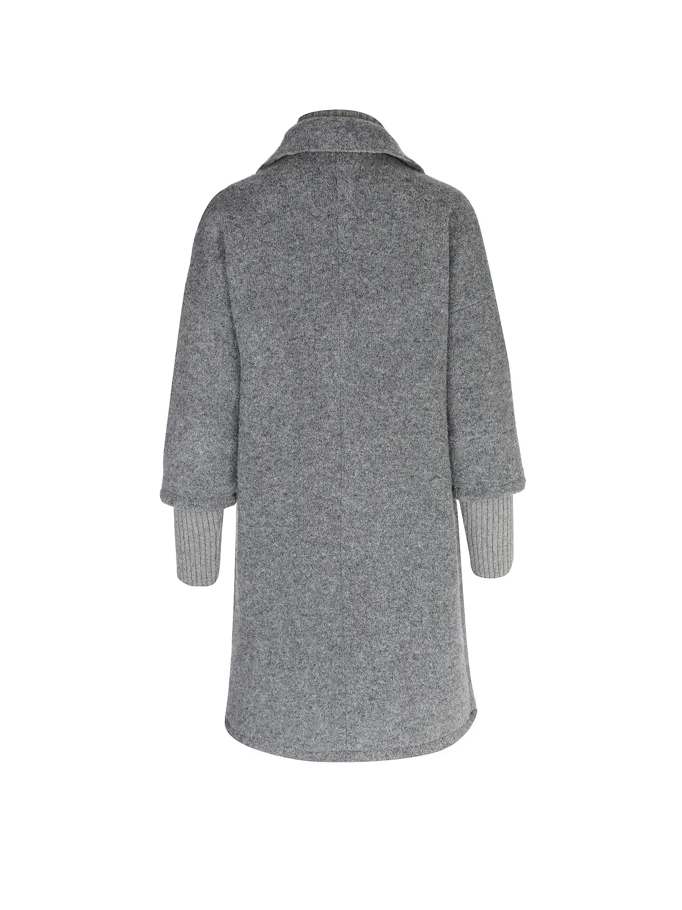 STAPF | Wollmantel Relaxed Fit ANIELA  | grau