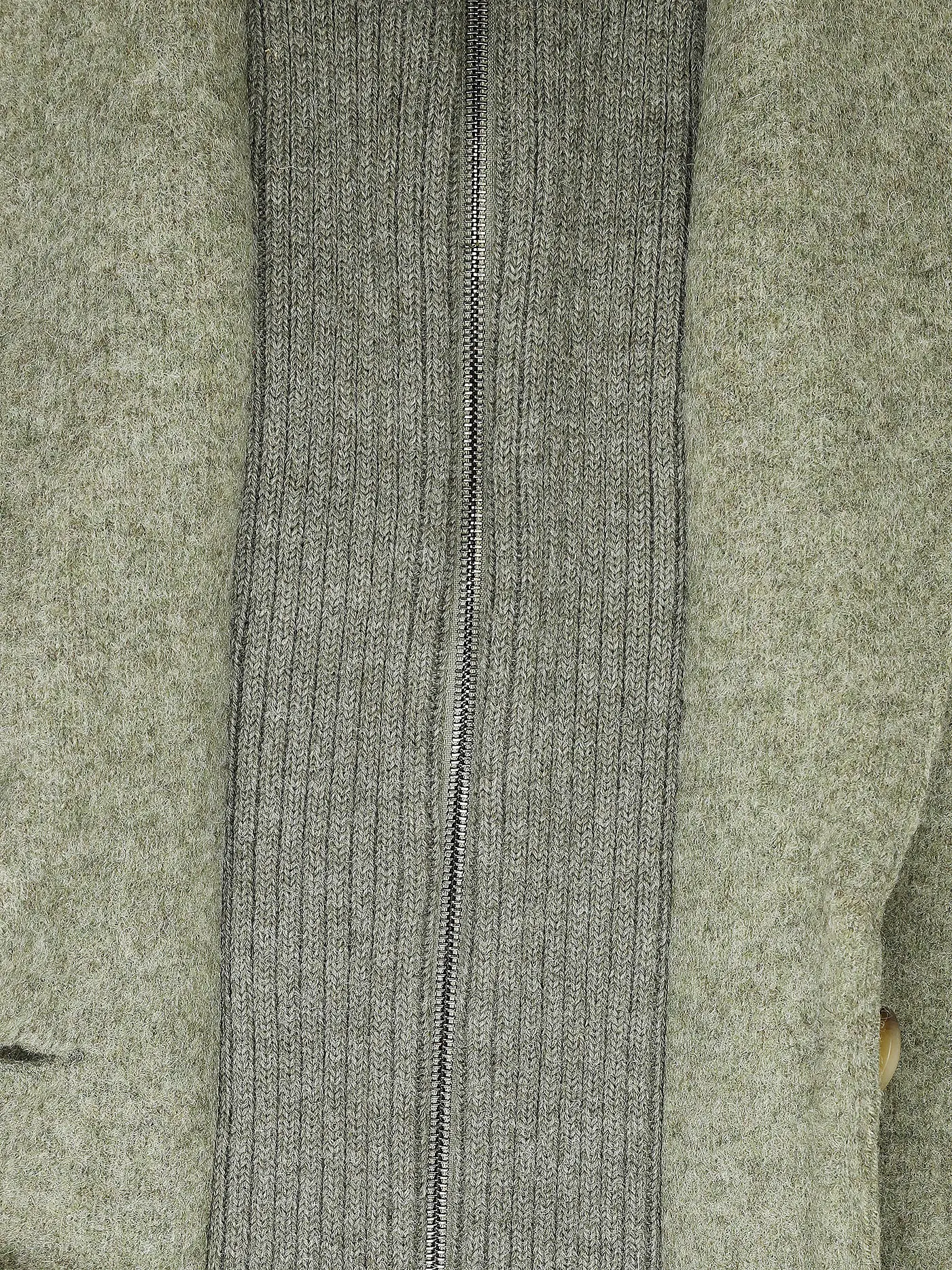 STAPF | Wollmantel Relaxed Fit ANIELA | grün