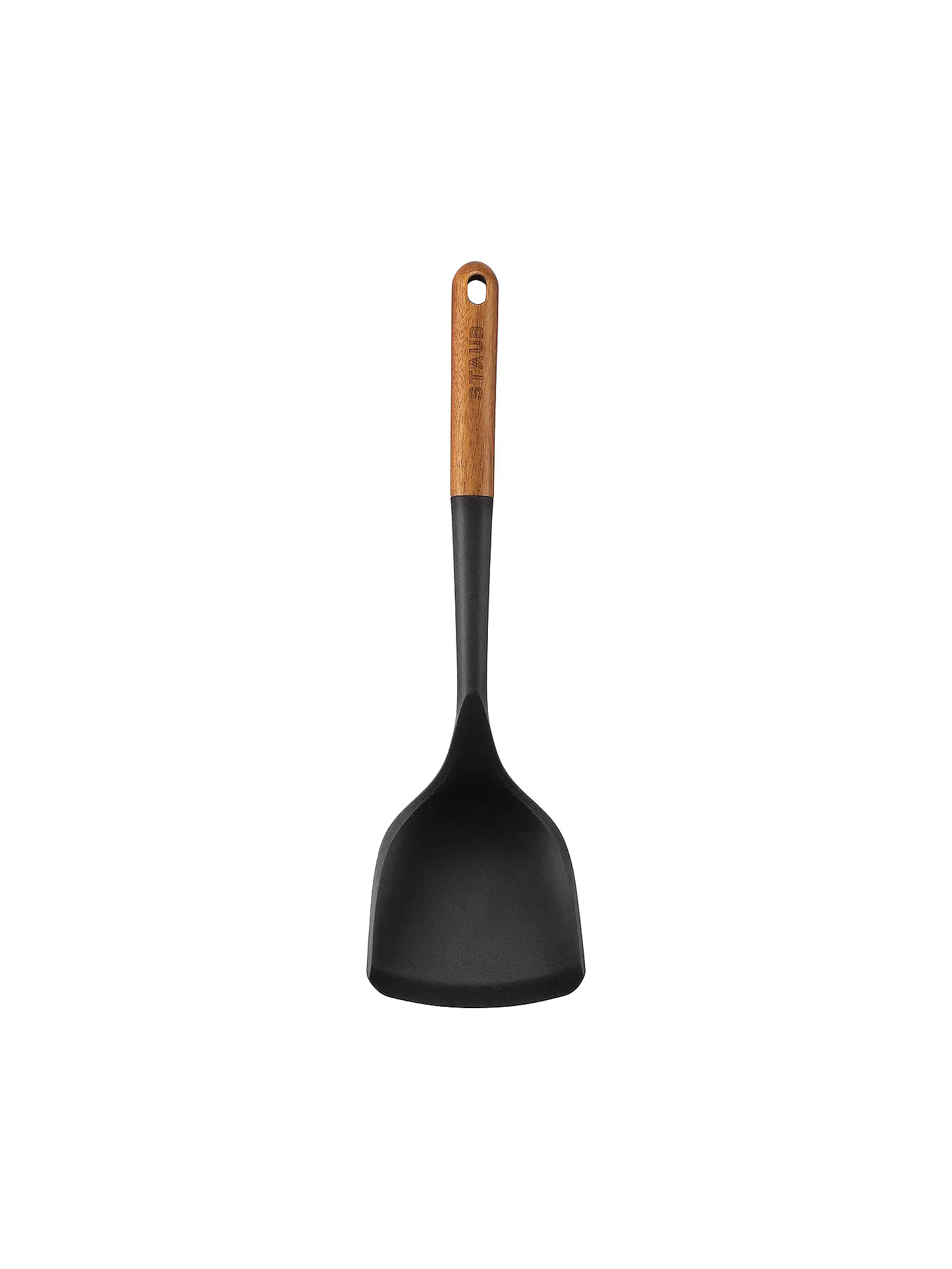 STAUB | Wokwender 31cm Akazie / Silikon | braun