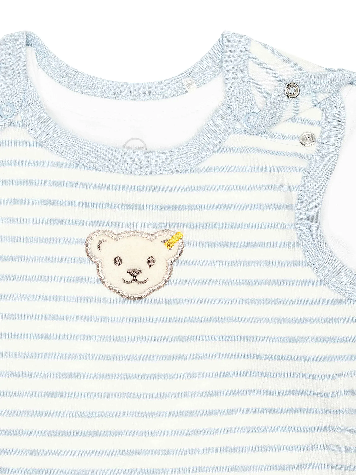 STEIFF | Baby Set Strampler und Shirt | blau