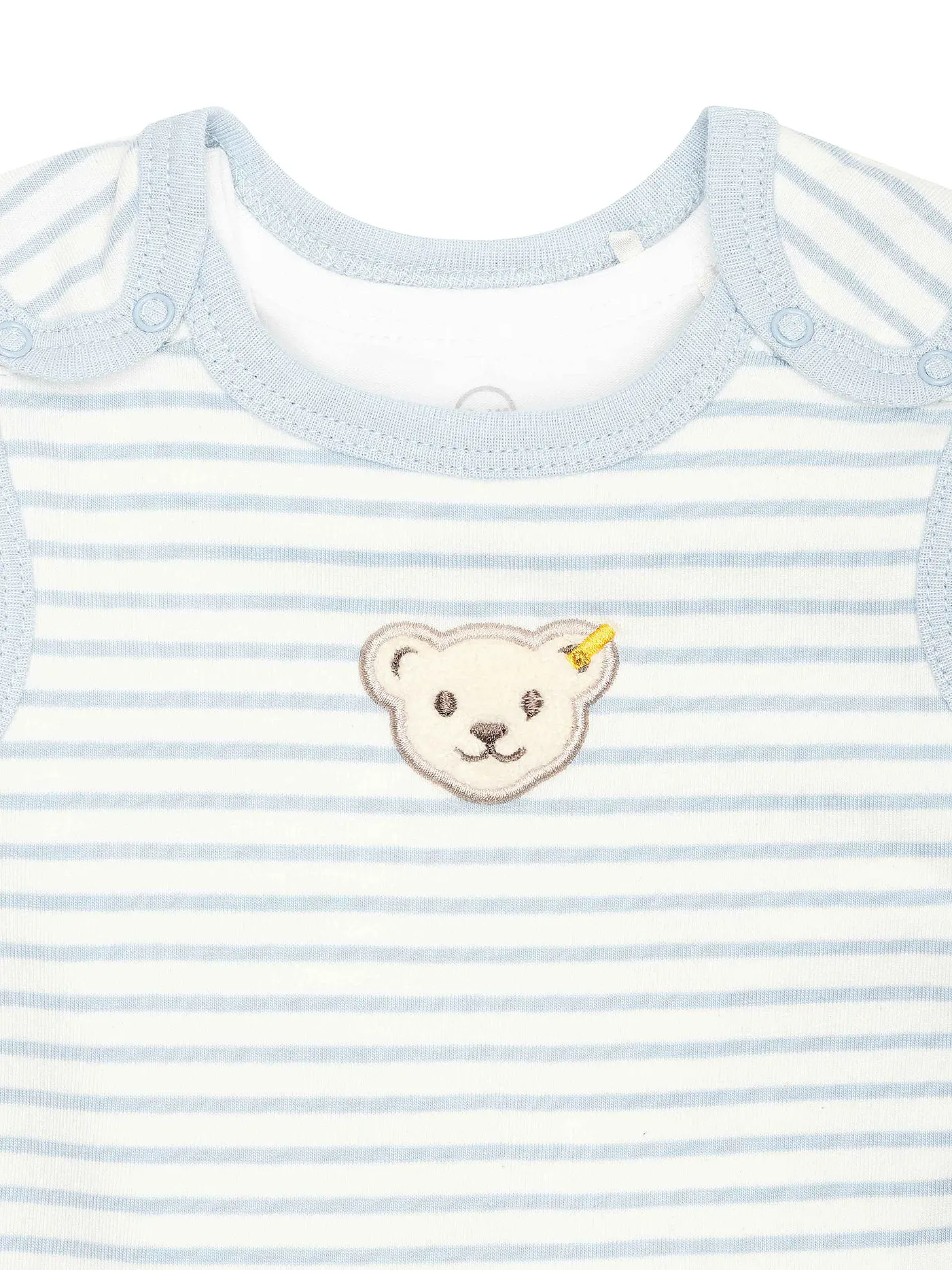 STEIFF | Baby Set Strampler und Shirt | blau