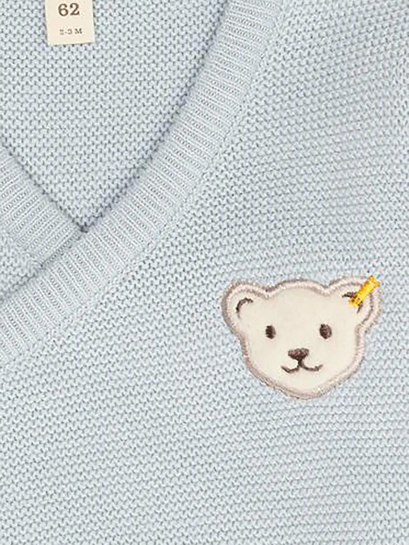 STEIFF | Baby Set Strickjacke und Strickhose 2 teilig | blau