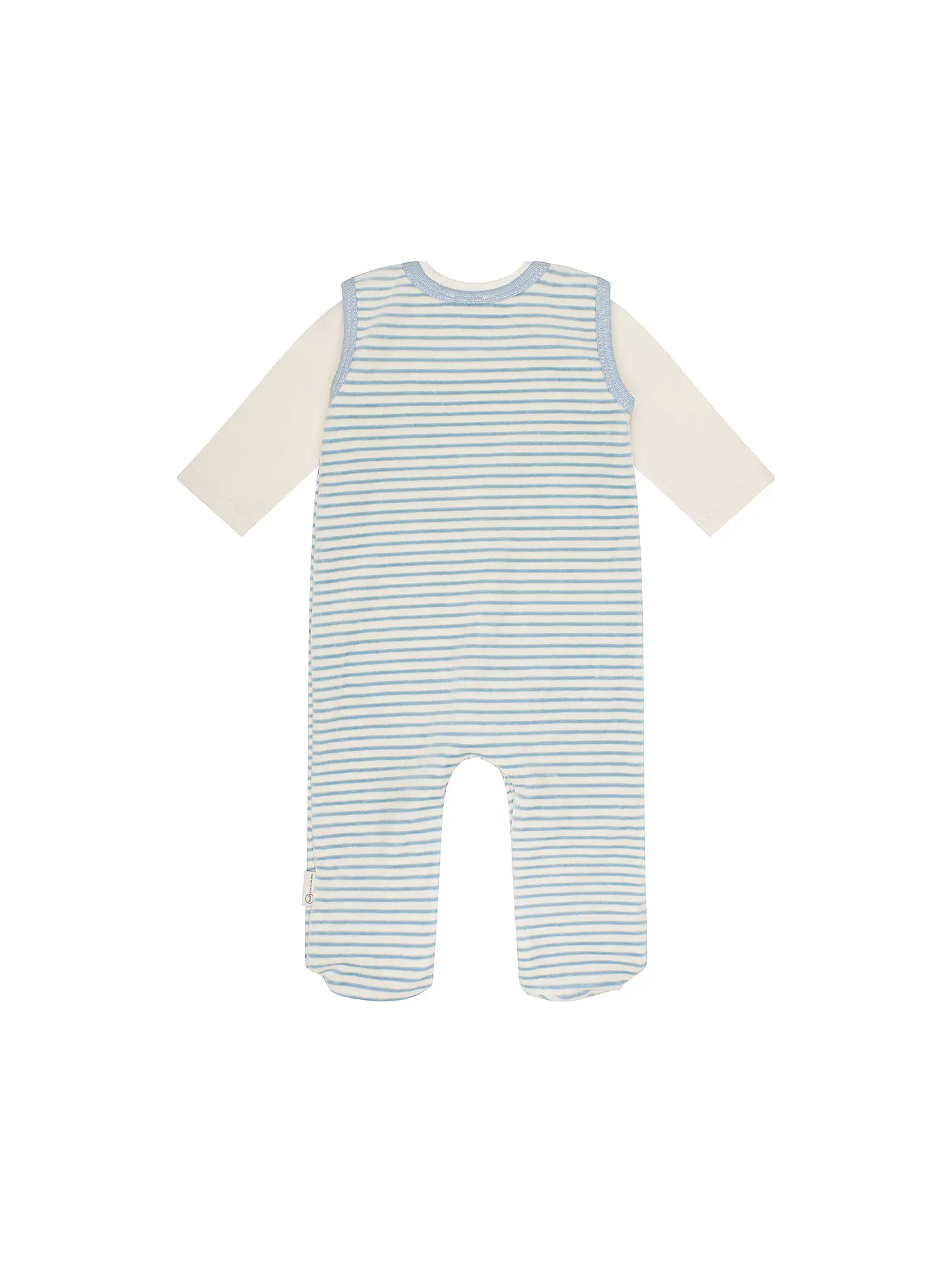 STEIFF | Baby Strampler Set 2 teilig | blau