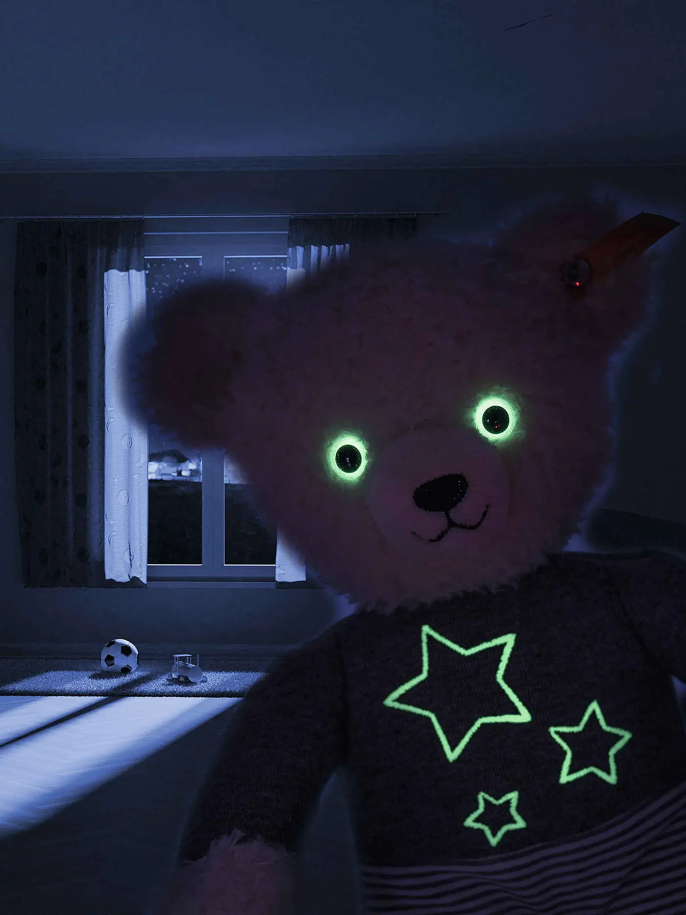 STEIFF | Plüschtier Knuffi Teddybär 30cm | weiss