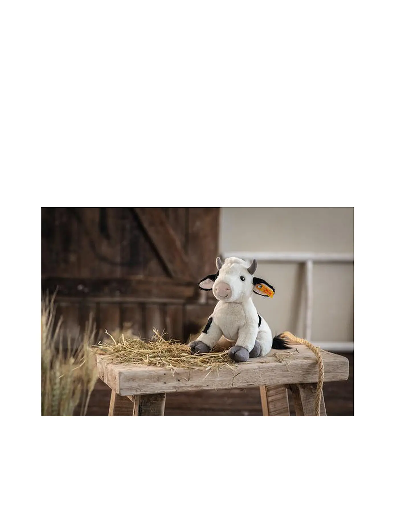 STEIFF | Soft Cuddly Fr. Cobb Kuh 24cm | weiss