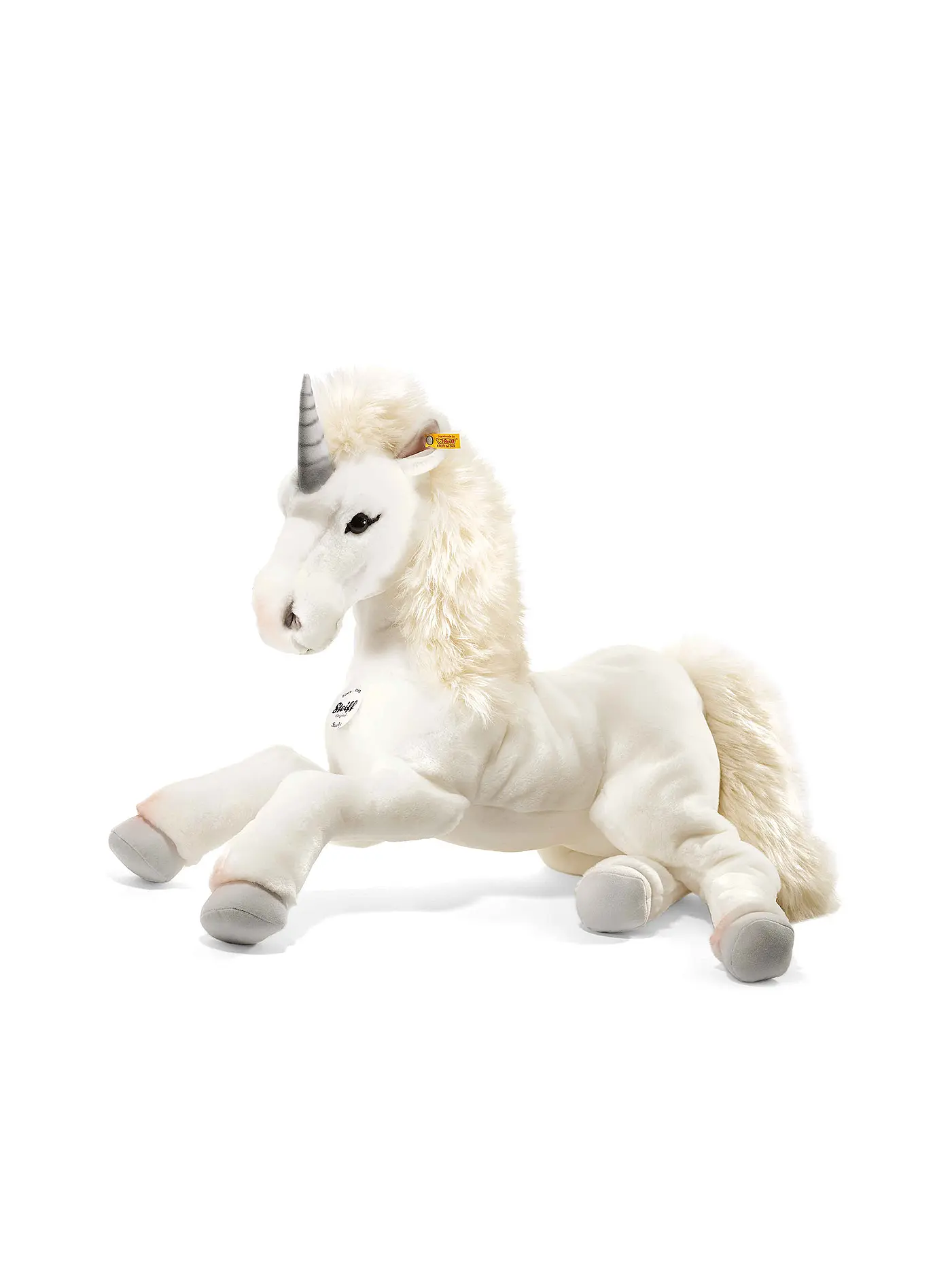 STEIFF | Starly Schlenker-Einhorn 70cm weiss | creme