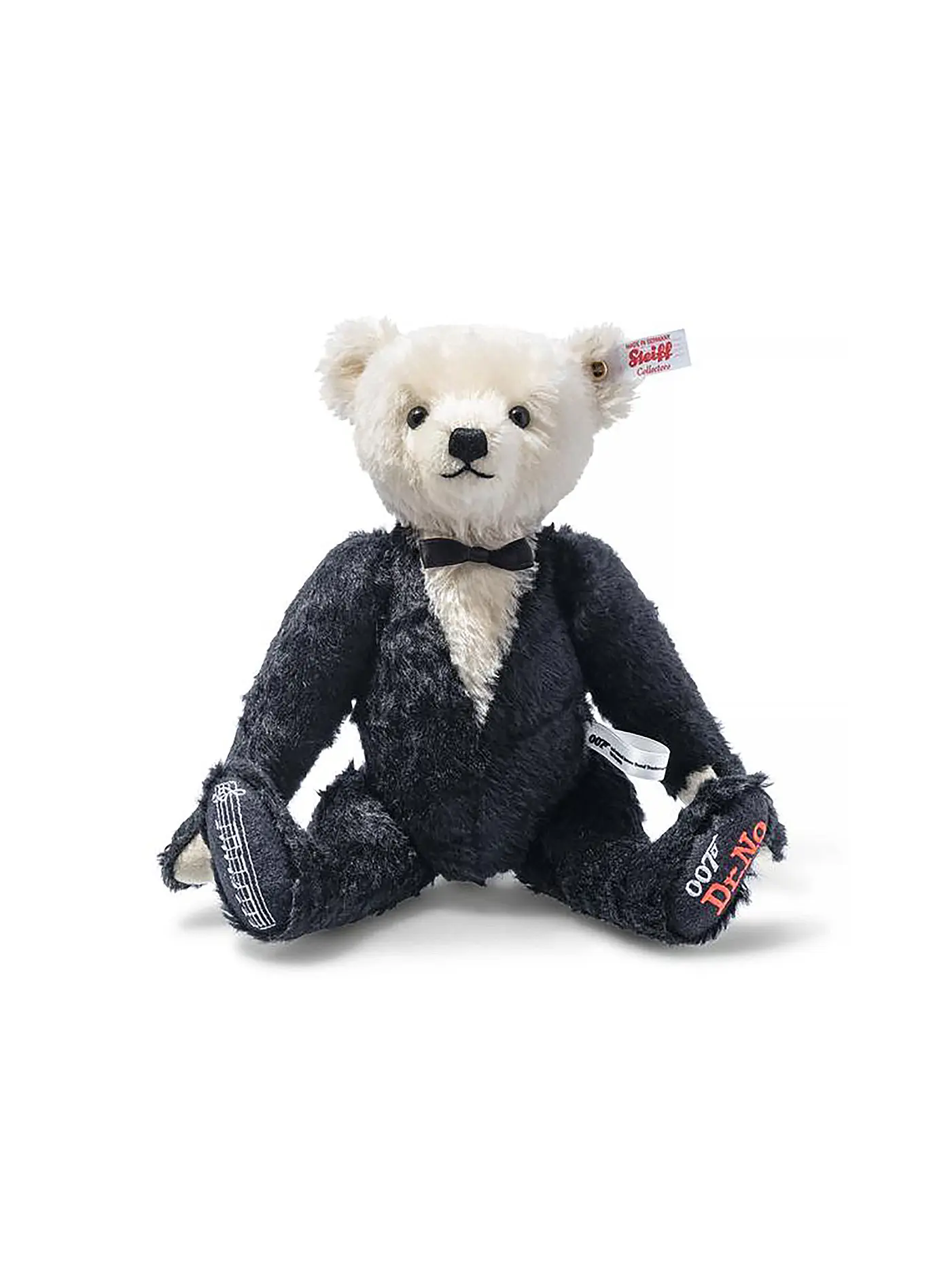 STEIFF | Teddy James Bond 30cm | schwarz