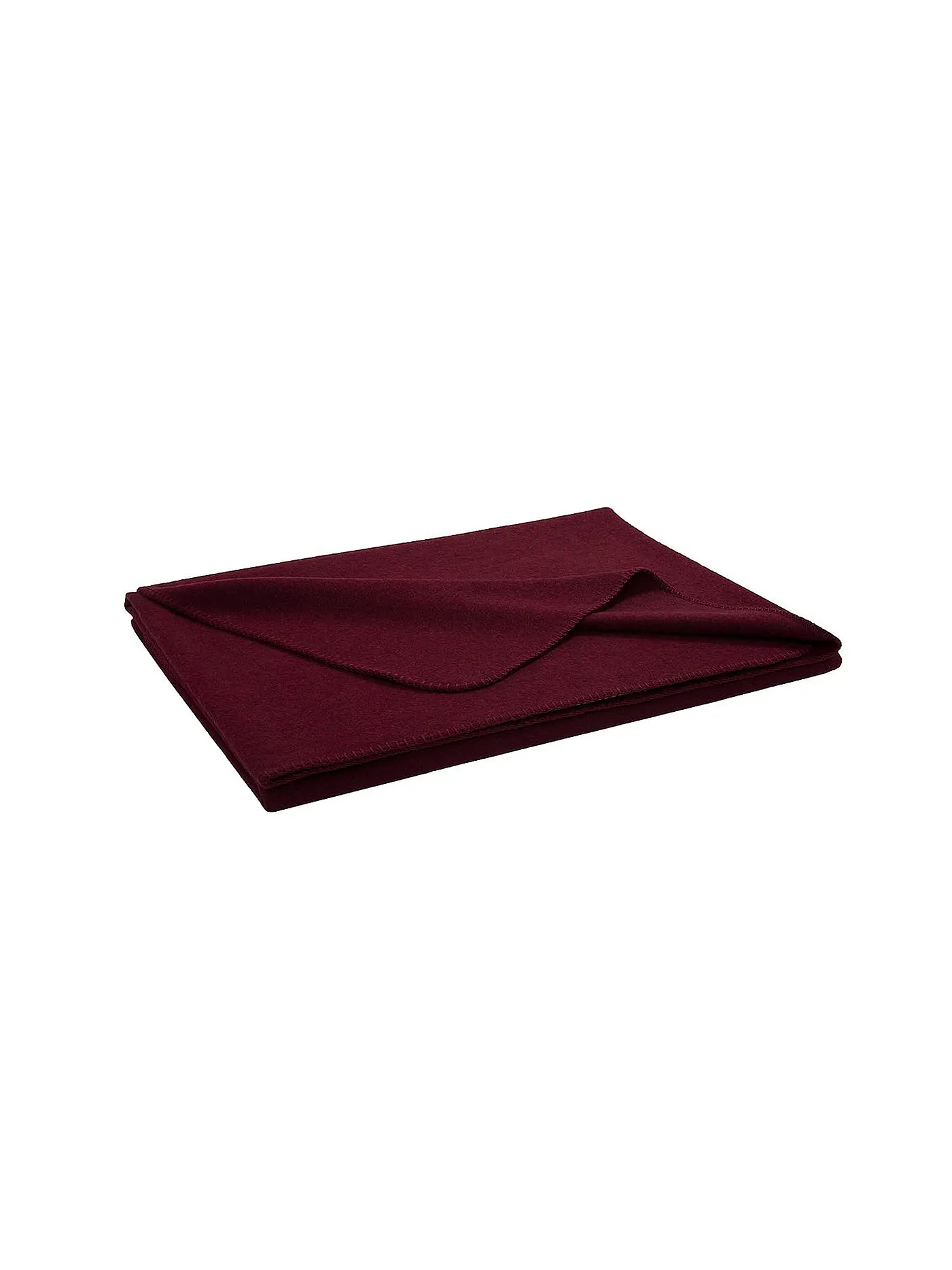 STEINER 1888 | Wolldecke "Sophia" 145x190cm (Rubin) | beere