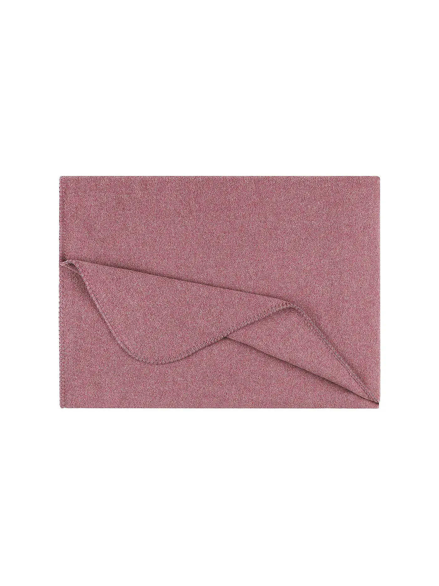 STEINER 1888 | Wolldecke Sophia 145x190cm Altrosa | rosa