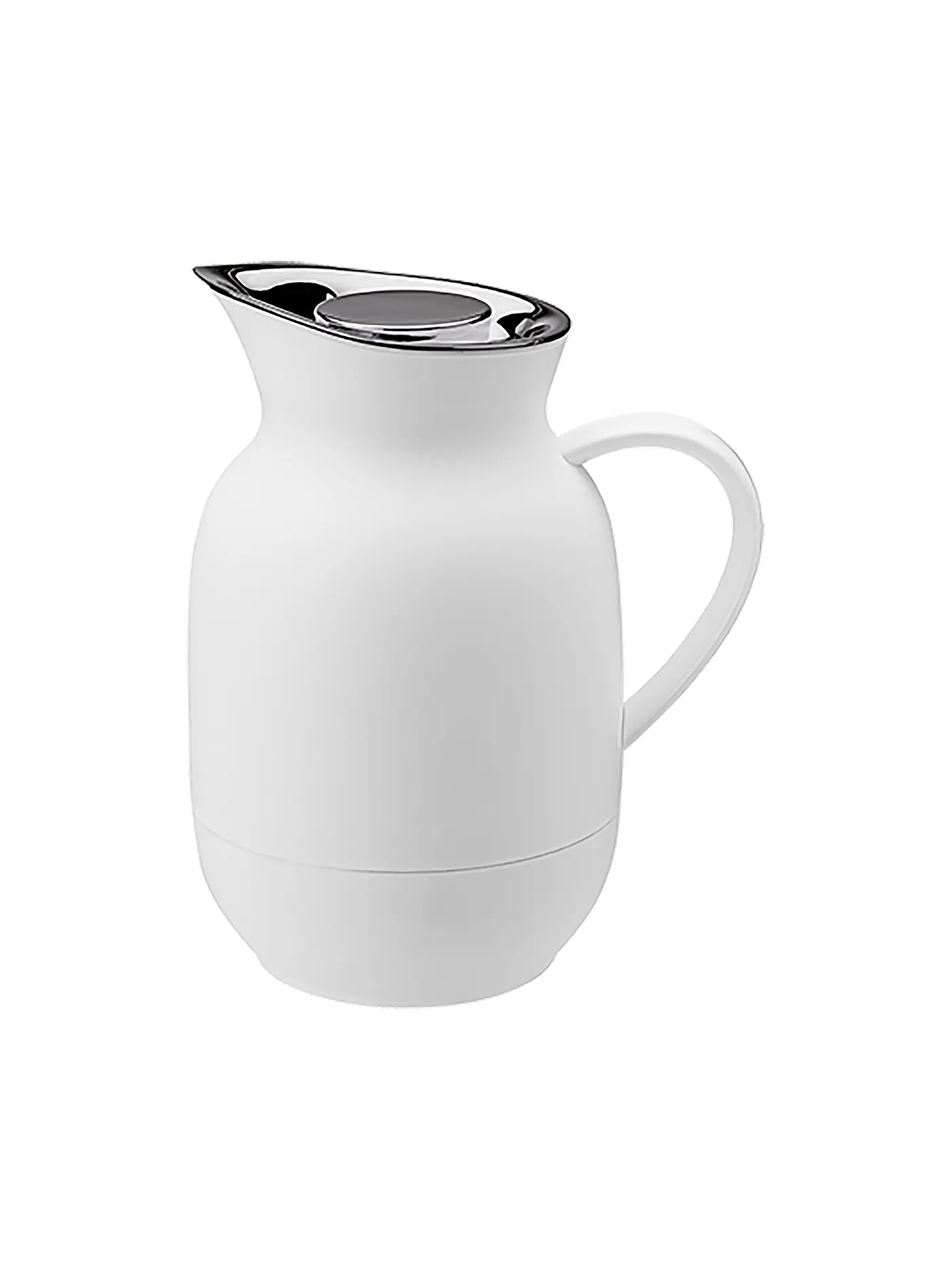 STELTON | Isolierkanne - Thermoskanne 1l Soft White | weiss
