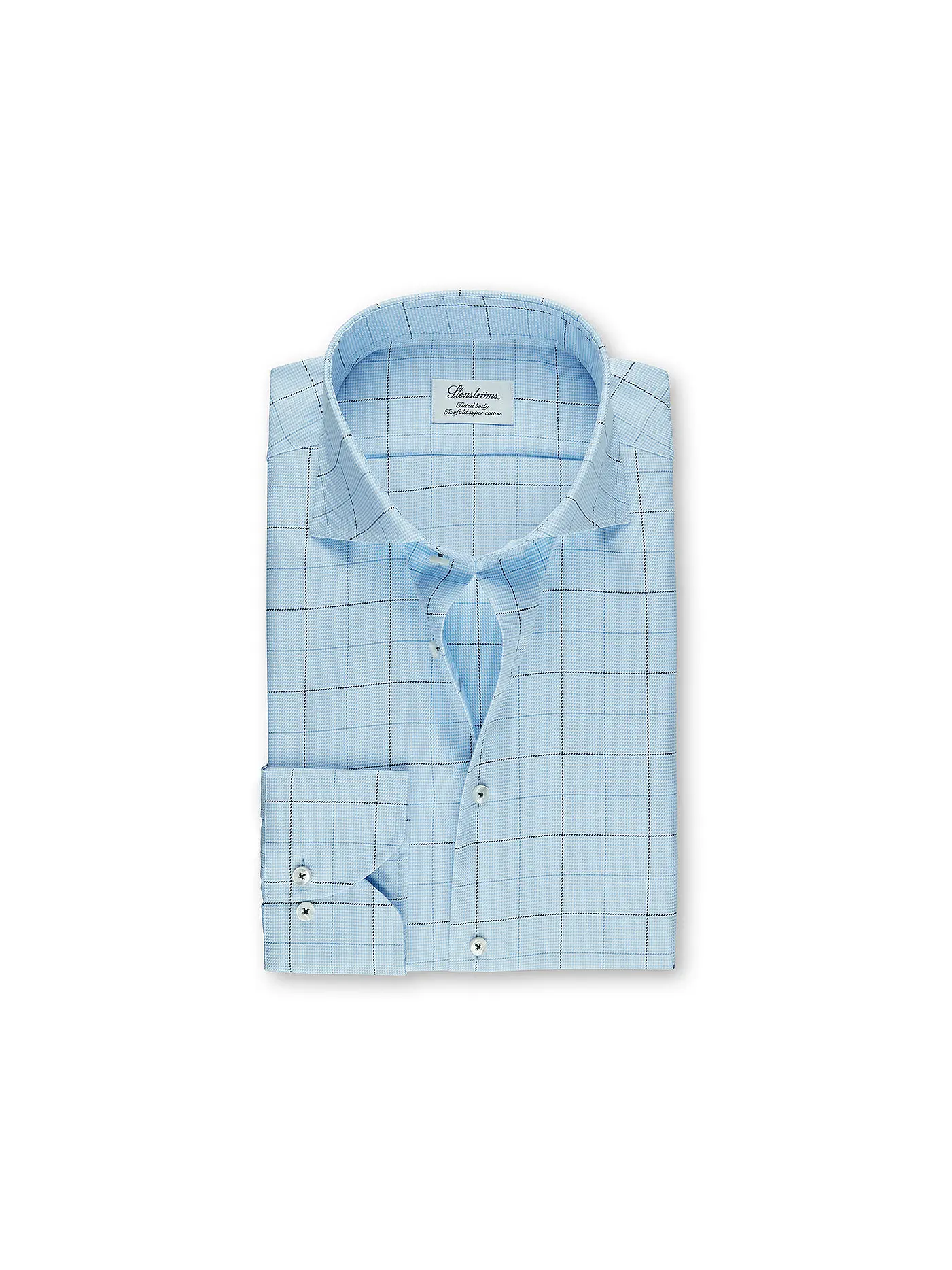 STENSTRÖMS | Hemd Fitted Fit | hellblau