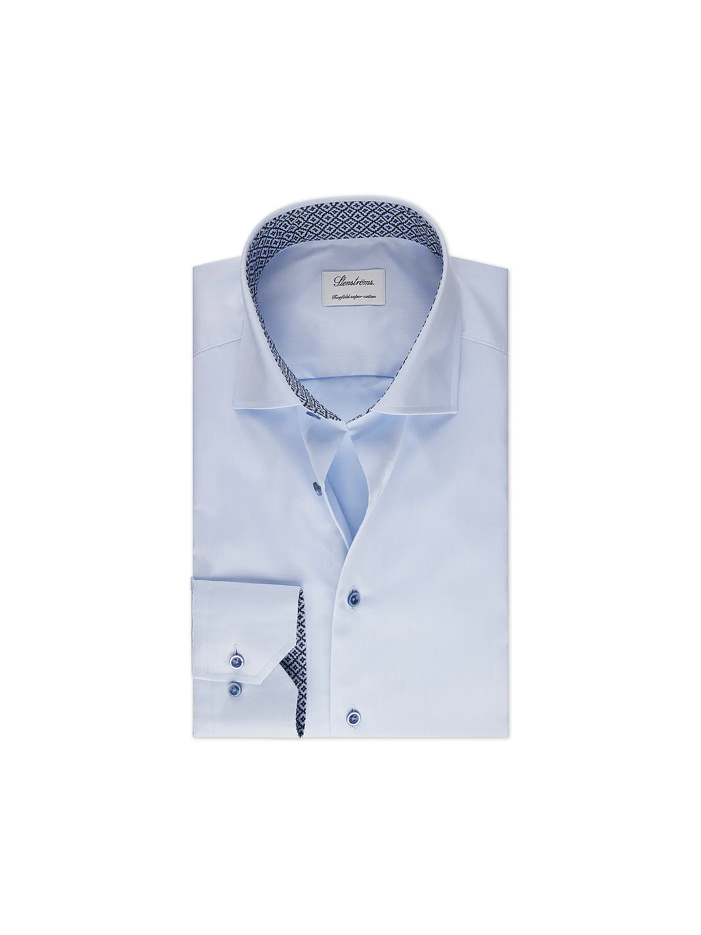 STENSTRÖMS | Hemd Fitted Fit | hellblau