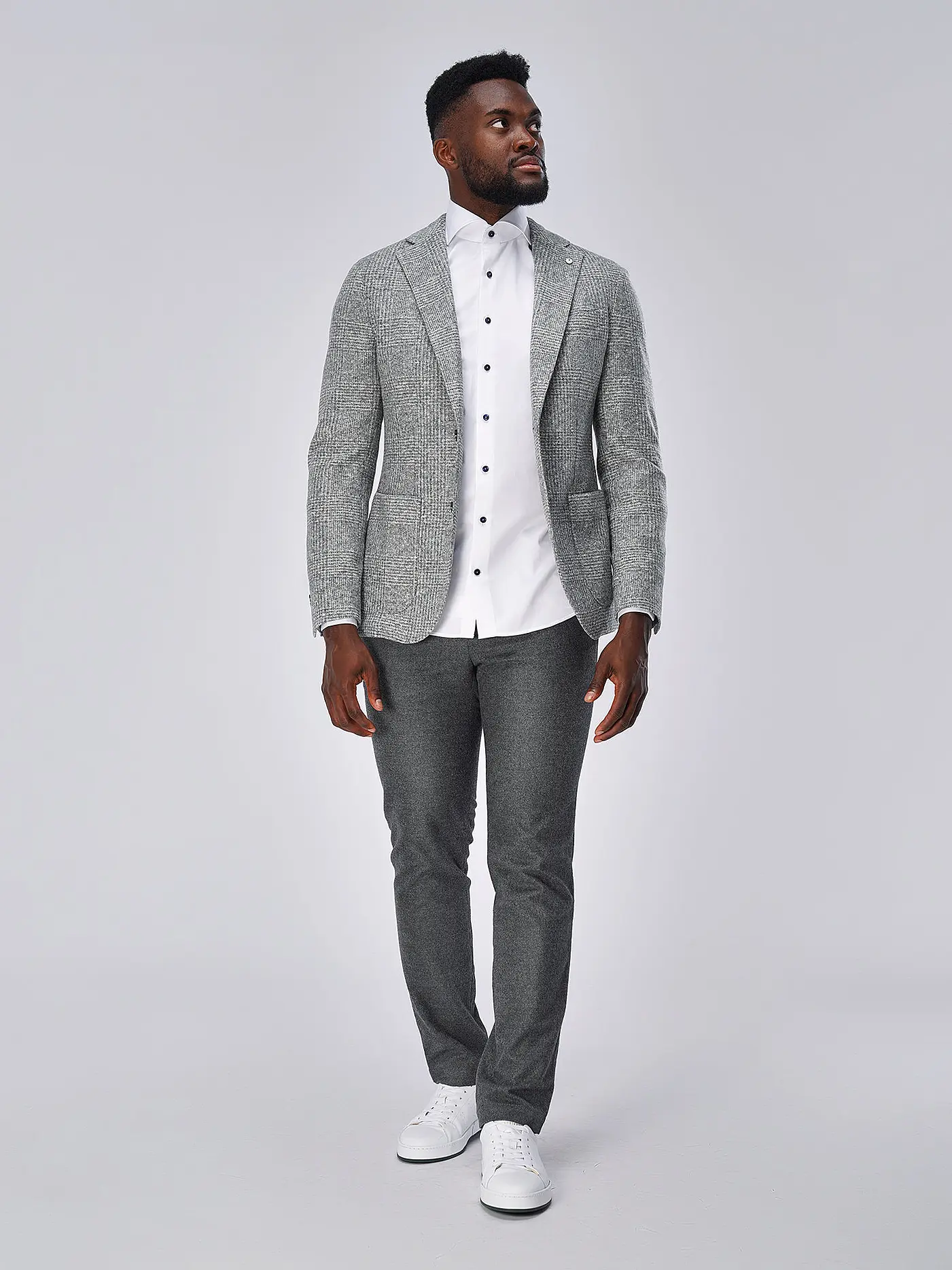 STENSTRÖMS | Hemd Fitted Fit | weiss