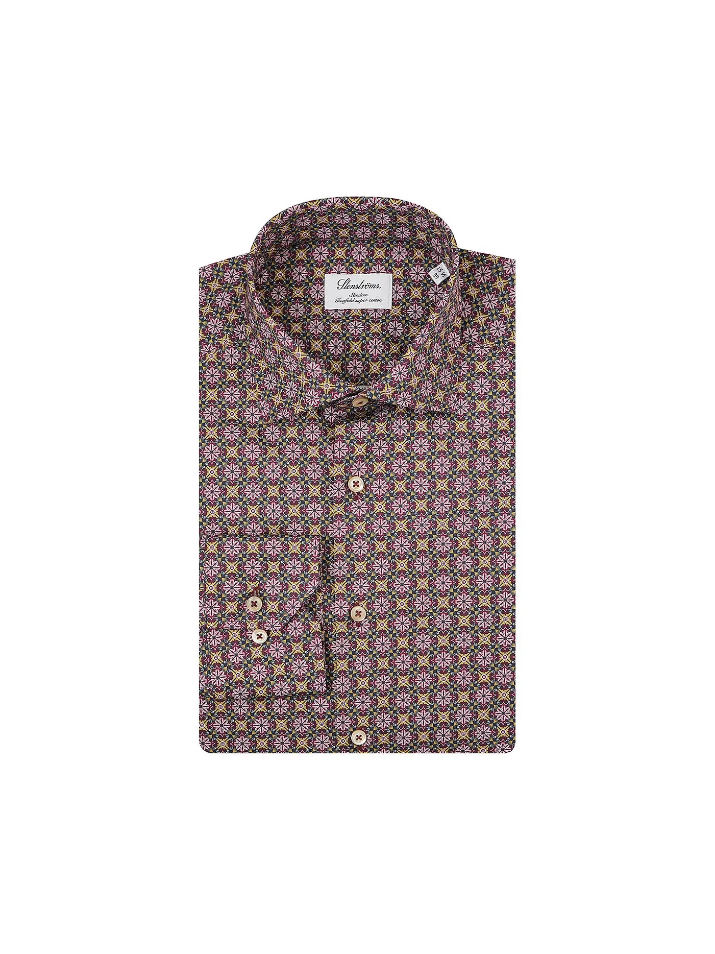 STENSTRÖMS | Hemd Slim Fit  | dunkelrot