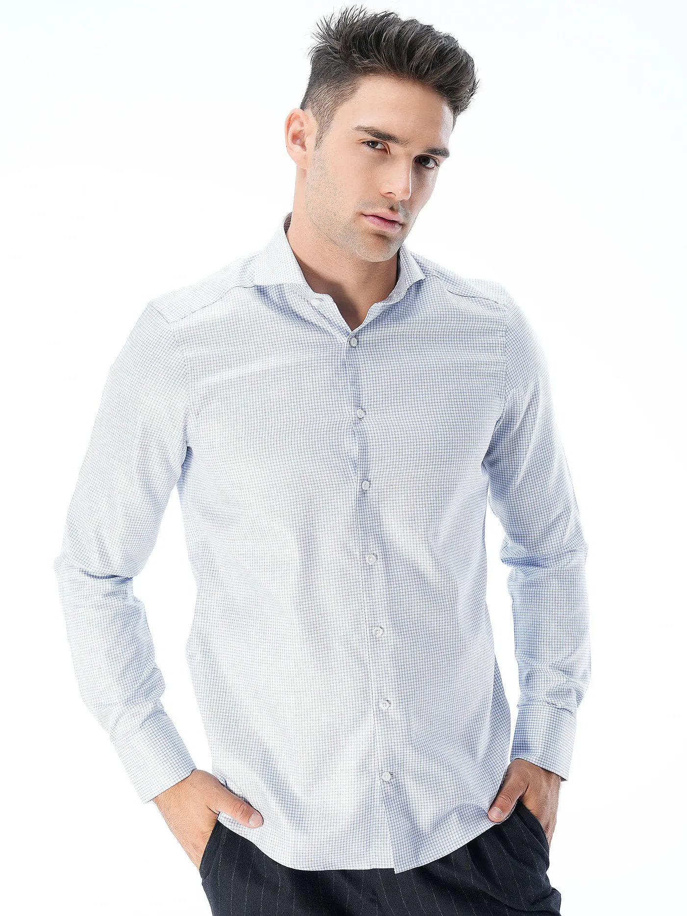 STENSTRÖMS | Hemd Slim Fit  | hellblau