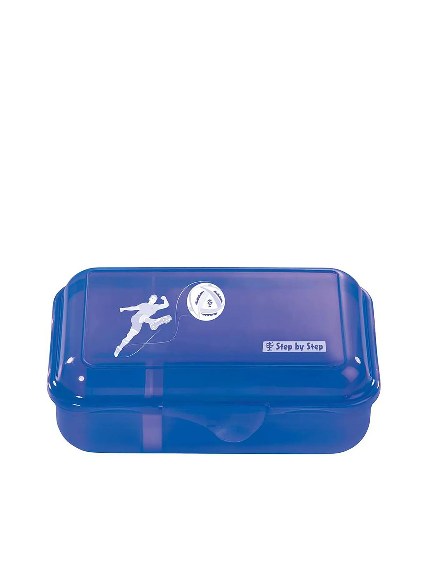 STEP BY STEP | Frischhaltedose - Lunchbox Soccer Ben Blau  | blau