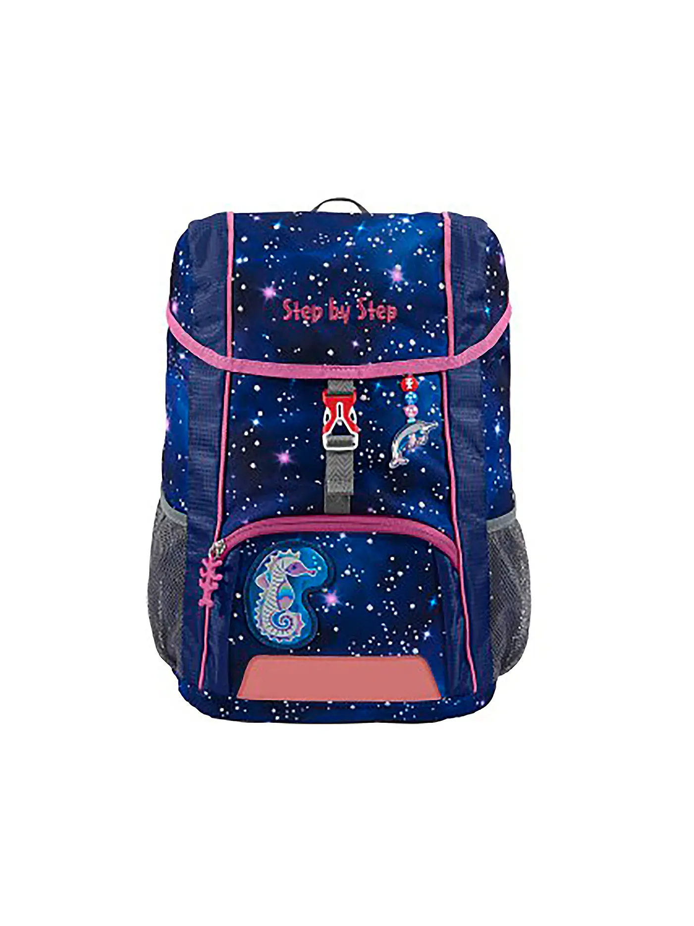 STEP BY STEP | Kinder Rucksack KID Reflect 3tlg Seahorse Zoe | blau