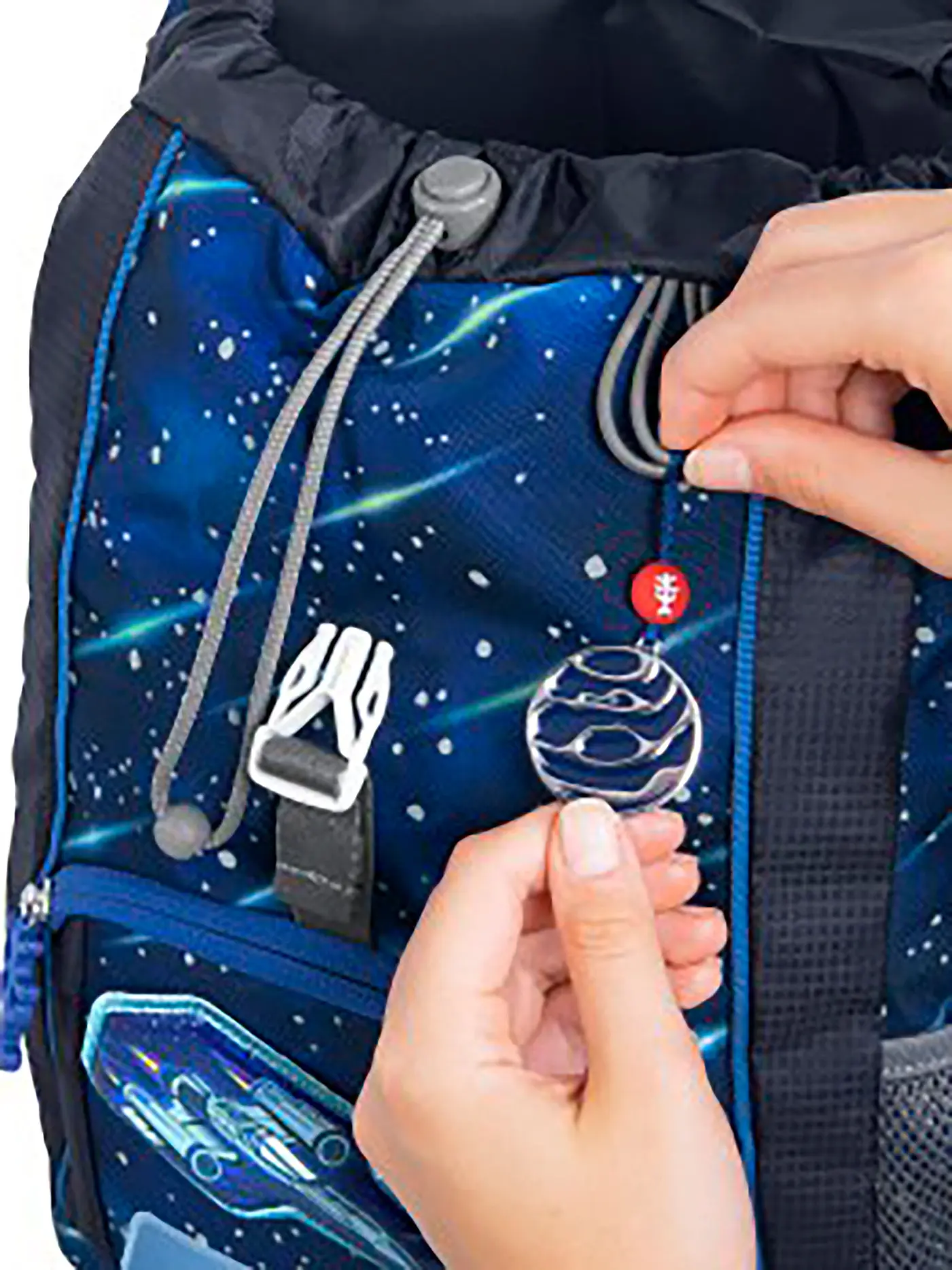STEP BY STEP | Kinder Rucksack KID Reflect 3tlg Star Shuttle | blau