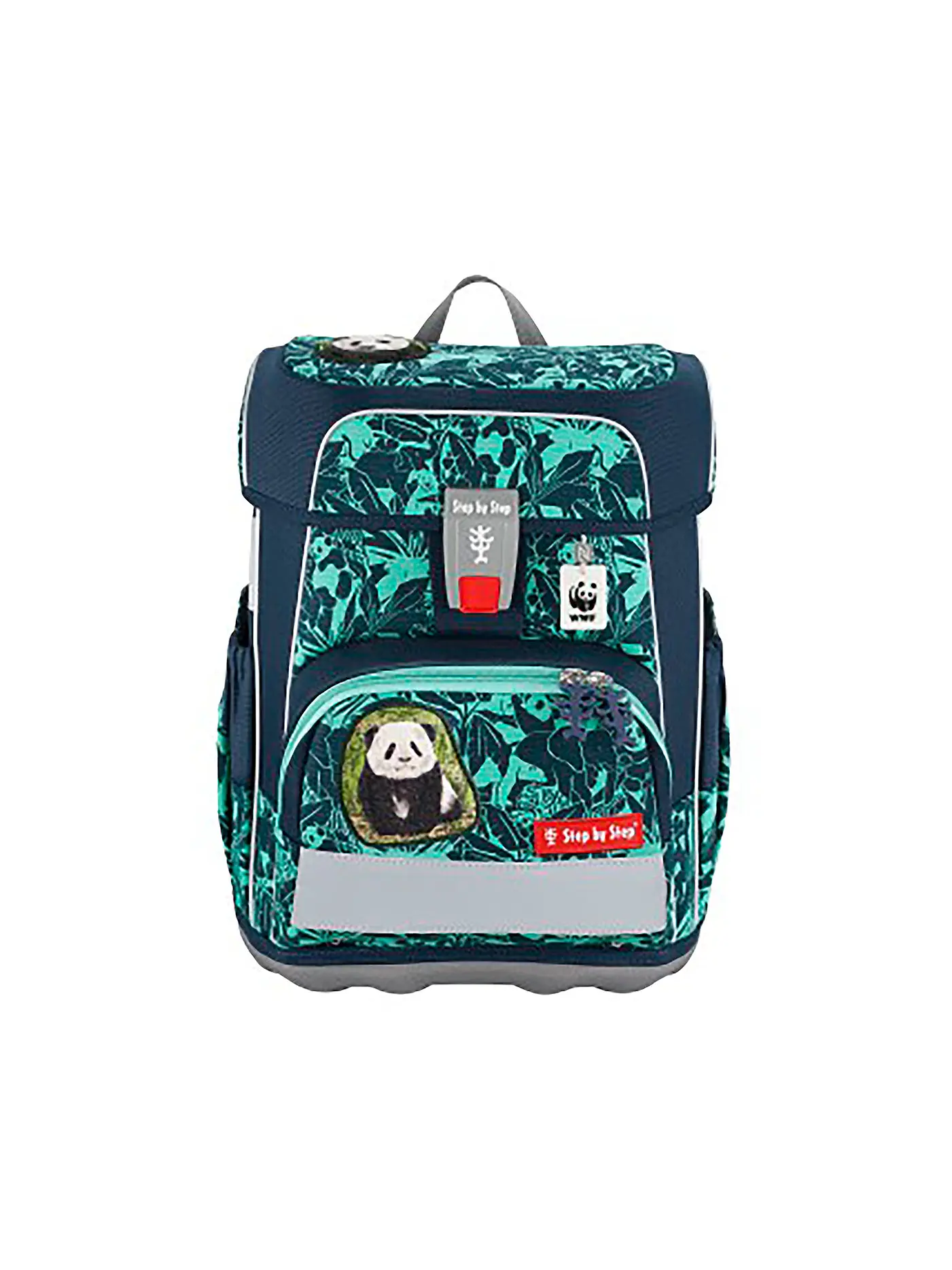 STEP BY STEP | Schultaschen Set 5tlg CLOUD Little Panda | blau