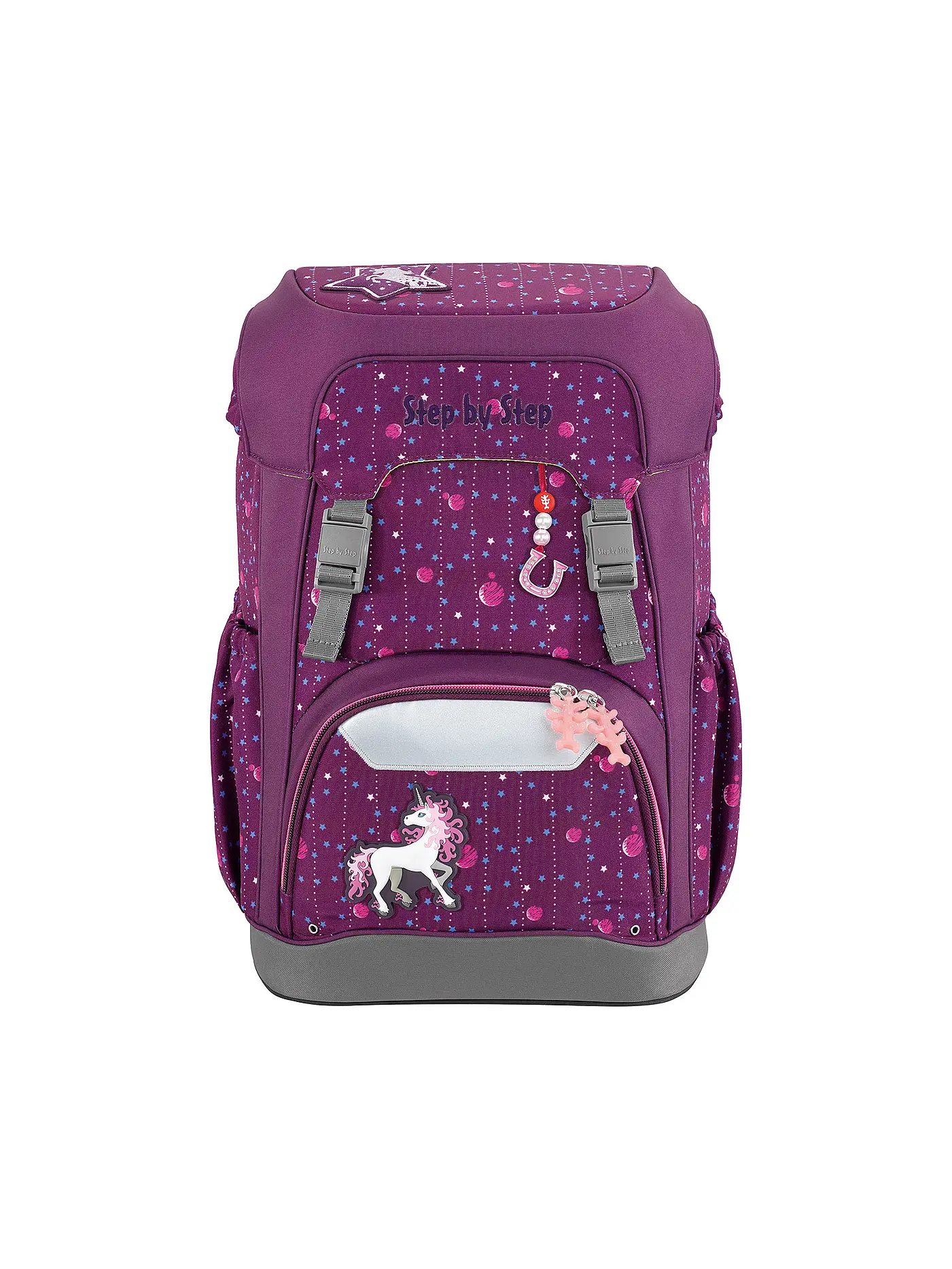 STEP BY STEP | Schultaschen Set 5tlg Giant Dreamy Unicorn | lila