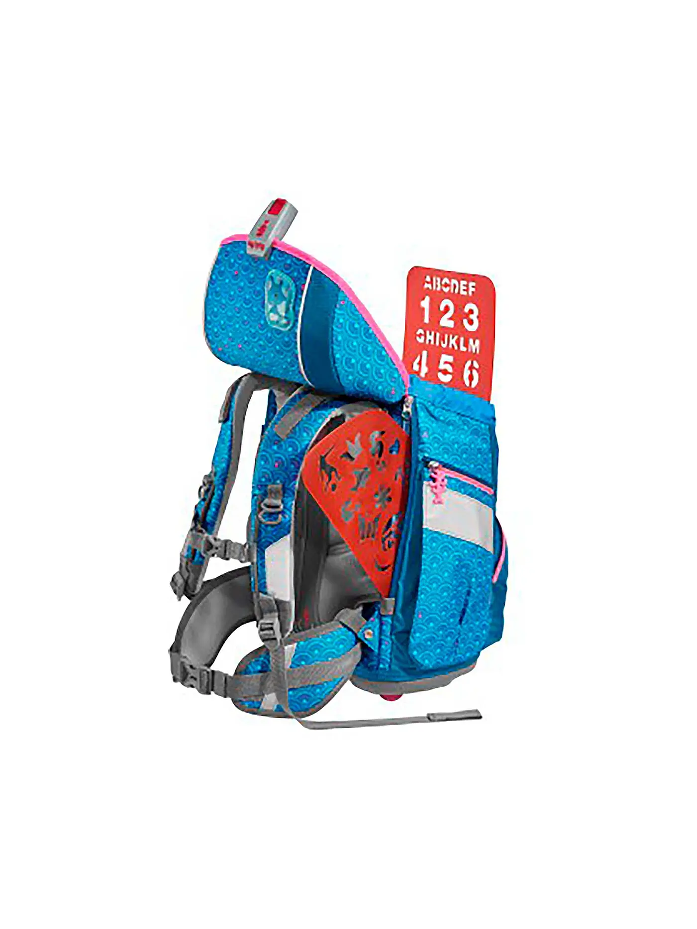 STEP BY STEP | Schultaschen Set 6tlg 2in1 Plus Dolphin Pippa | blau
