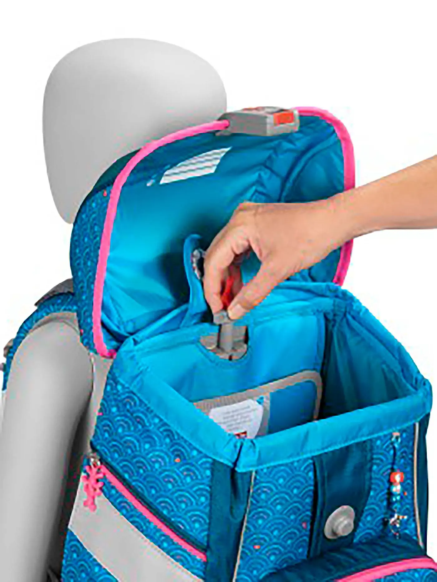STEP BY STEP | Schultaschen Set 6tlg 2in1 Plus Dolphin Pippa | blau