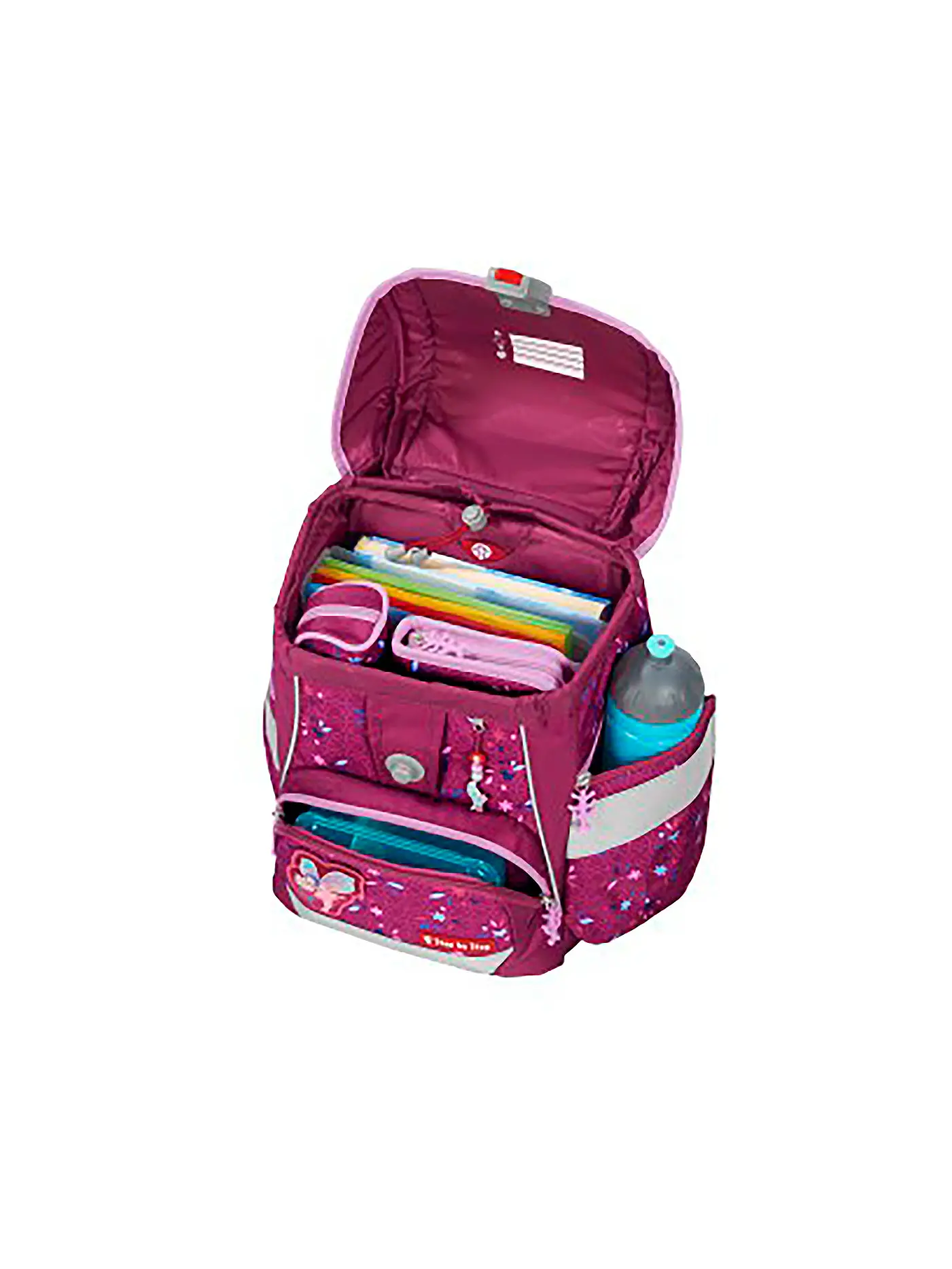 STEP BY STEP | Schultaschen Set 6tlg 2in1 Plus Fairy Freya | beere