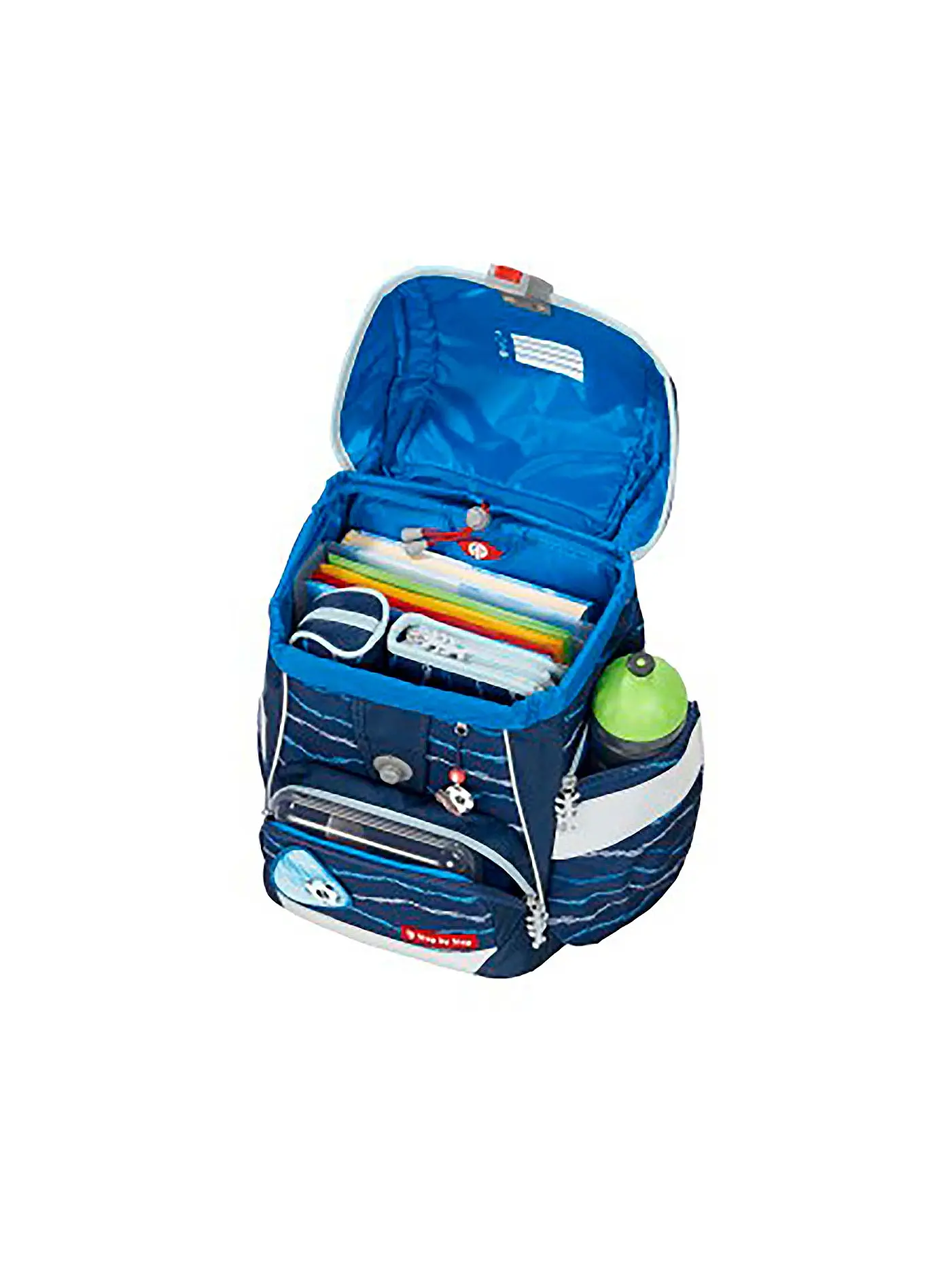STEP BY STEP | Schultaschen Set 6tlg 2in1 Plus Soccer Lars | schwarz