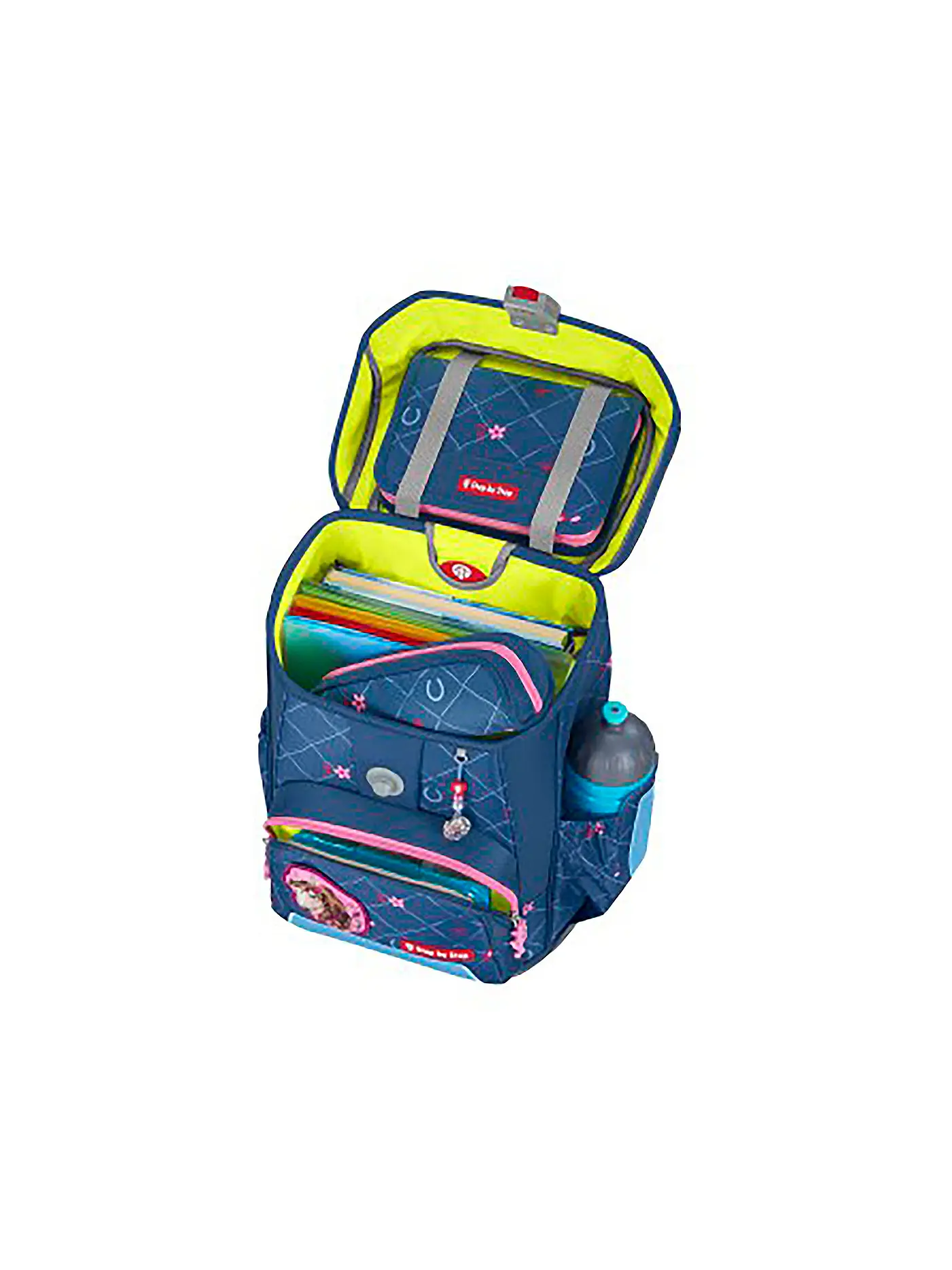 STEP BY STEP | Schultaschen Set Cloud 5tlg Horse Lima | blau