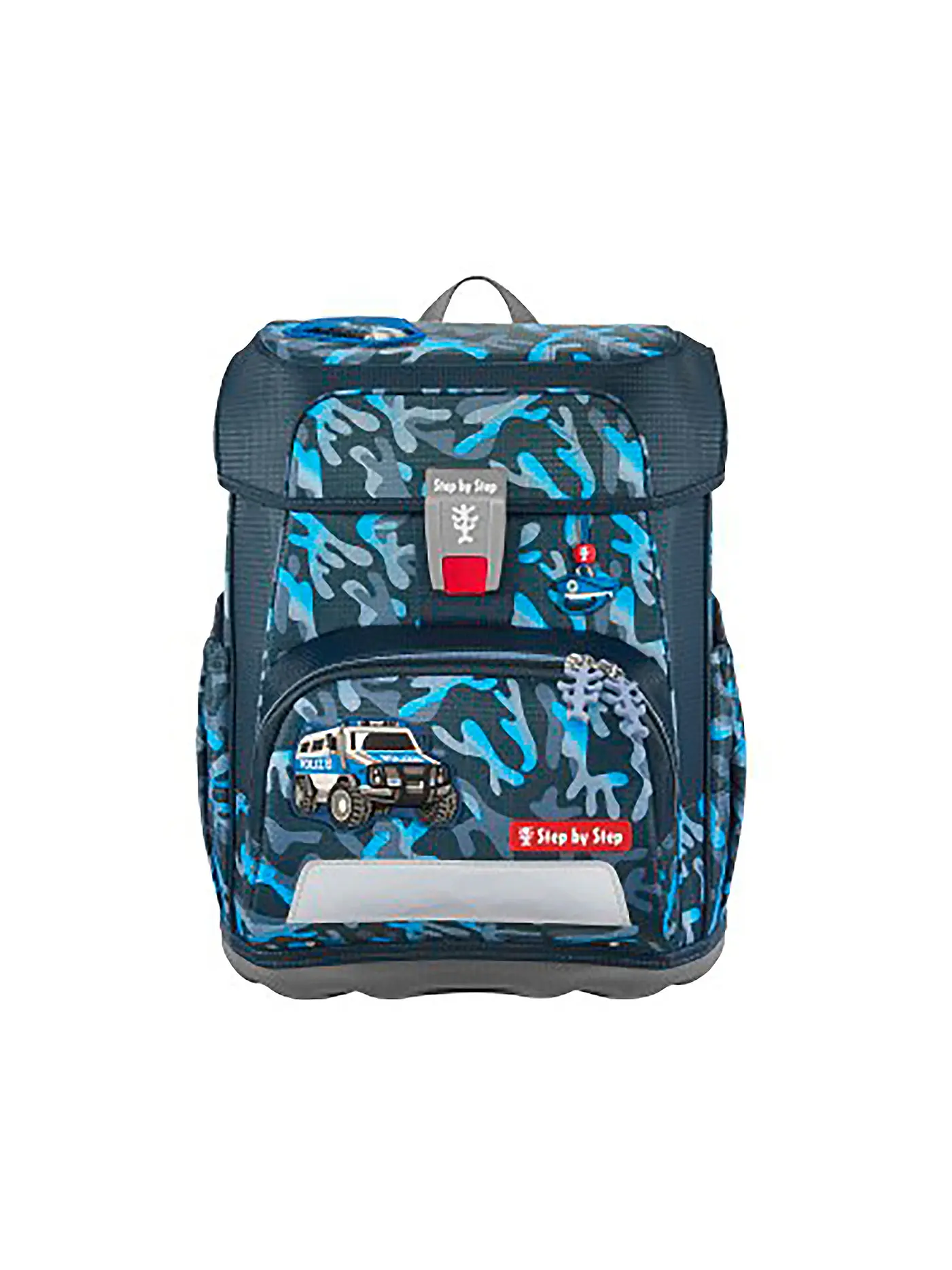 STEP BY STEP | Schultaschen Set Cloud 5tlg Police Truck Diego | schwarz