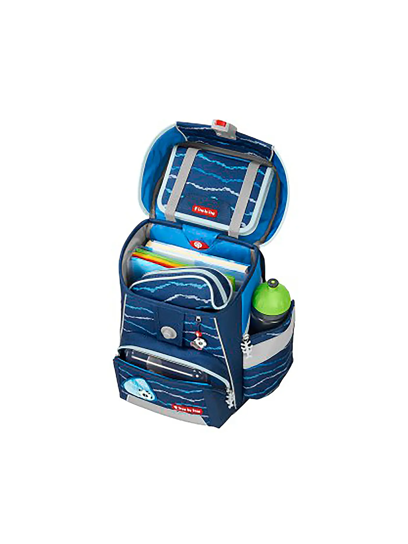 STEP BY STEP | Schultaschen Set Space 5tlg  | blau