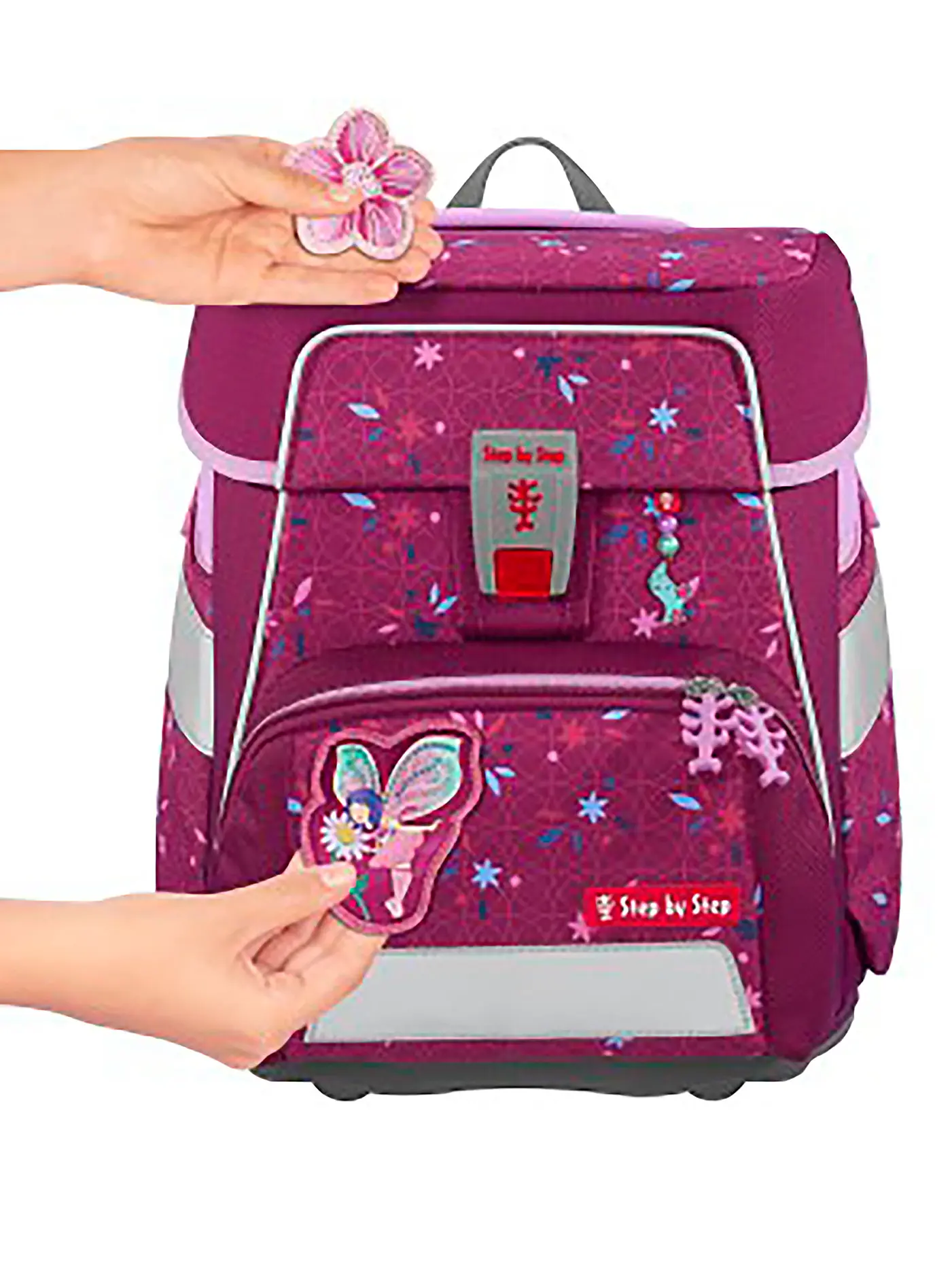STEP BY STEP | Schultaschen Set Space 5tlg  | pink