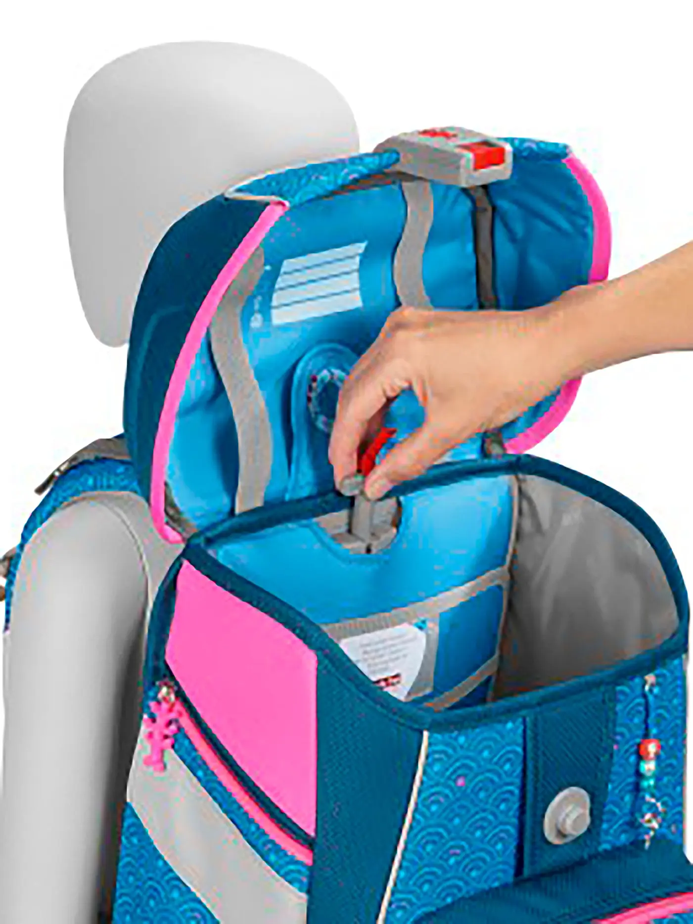 STEP BY STEP | Schultaschen Set Space 5tlg  | hellblau