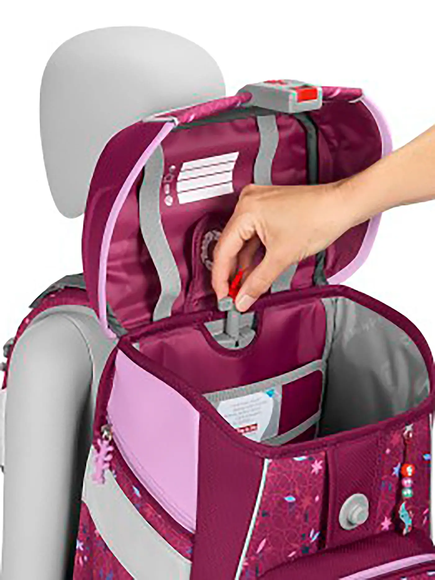 STEP BY STEP | Schultaschen Set Space 5tlg  | pink