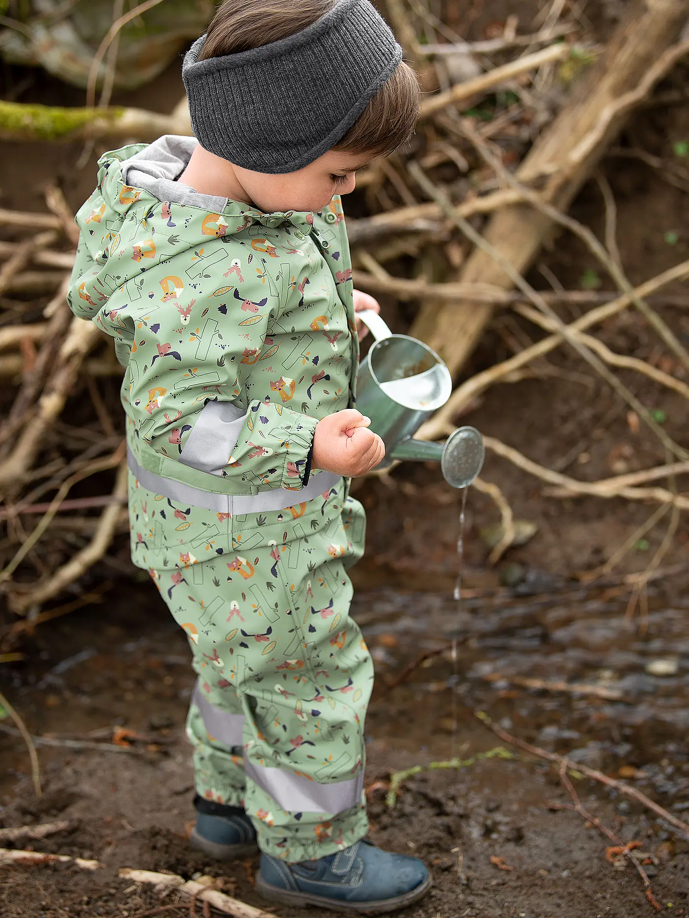 STERNTALER | Baby Regenjacke  | grün