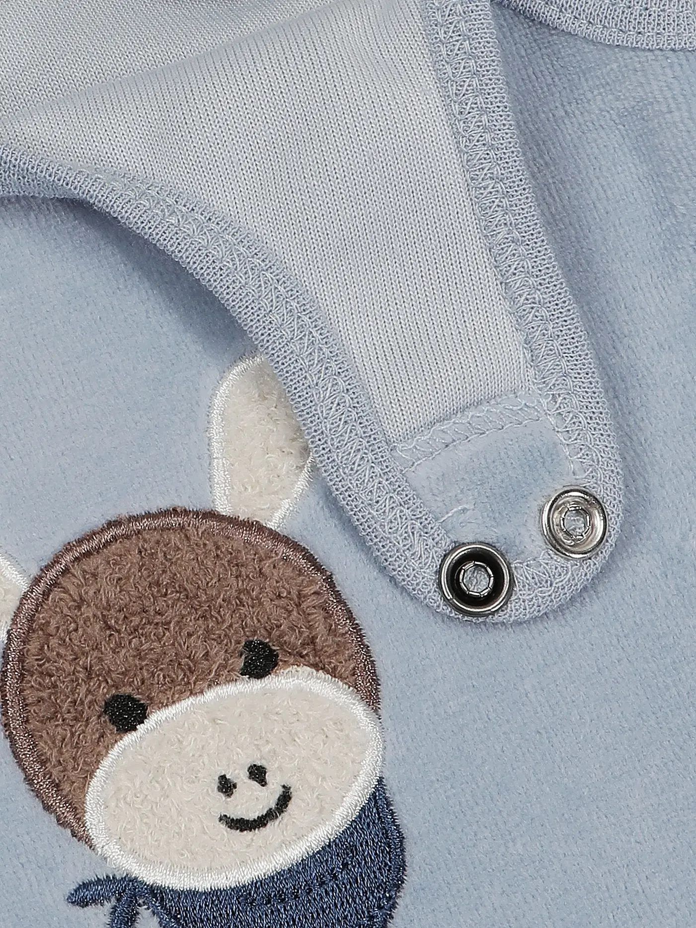 STERNTALER | Baby Strampler 2-teilig | hellblau