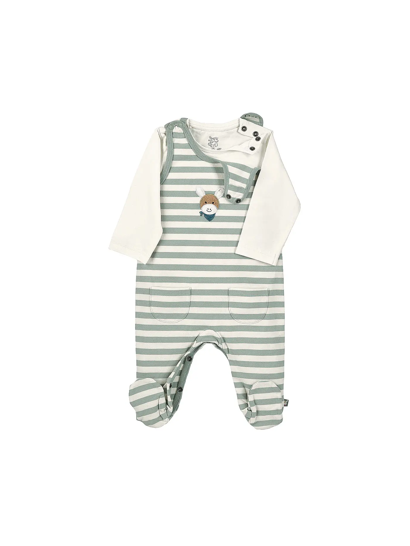 STERNTALER | Baby Strampler | hellgrün