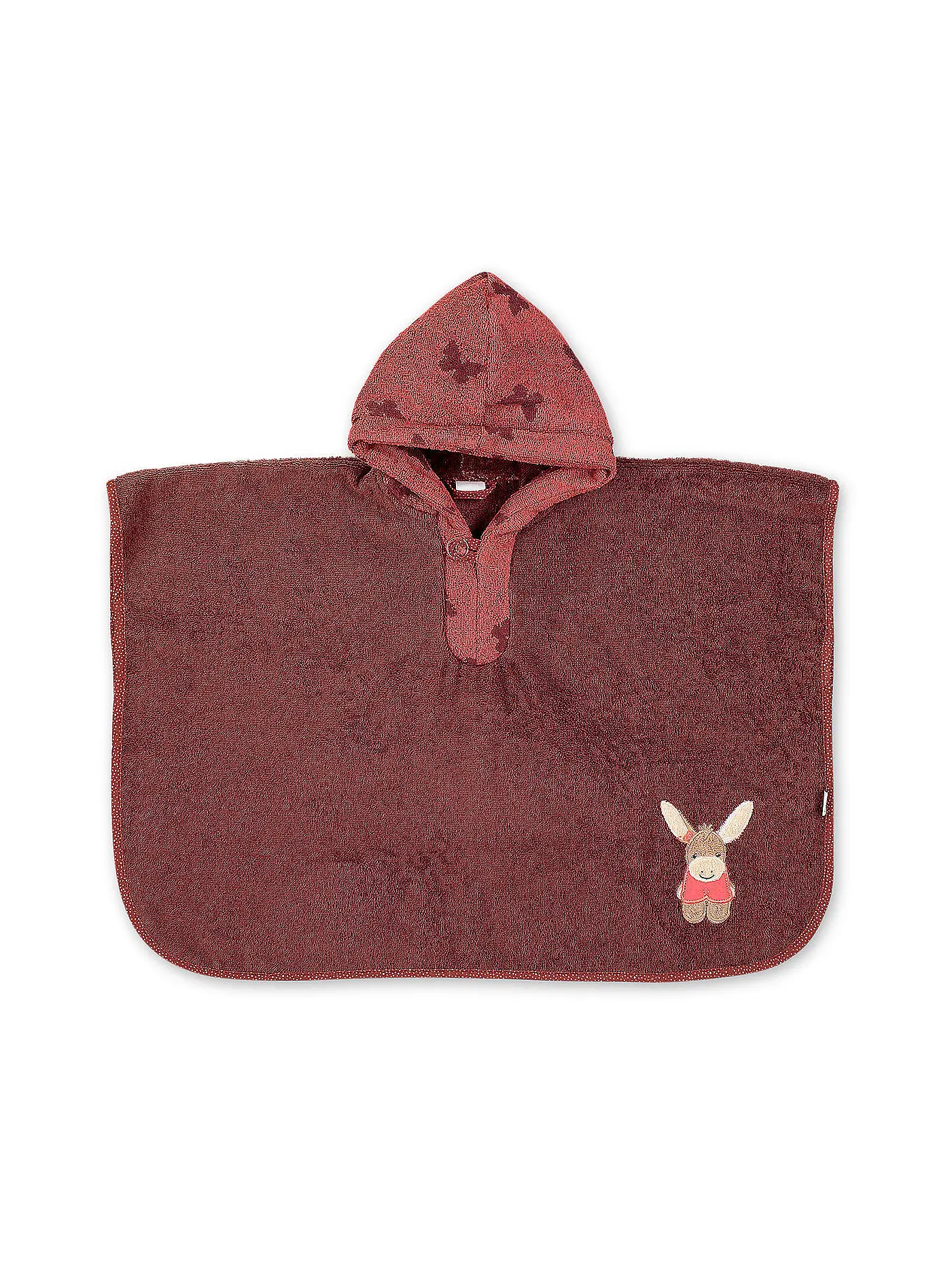 STERNTALER | Badeponcho EMMILY  | dunkelrot