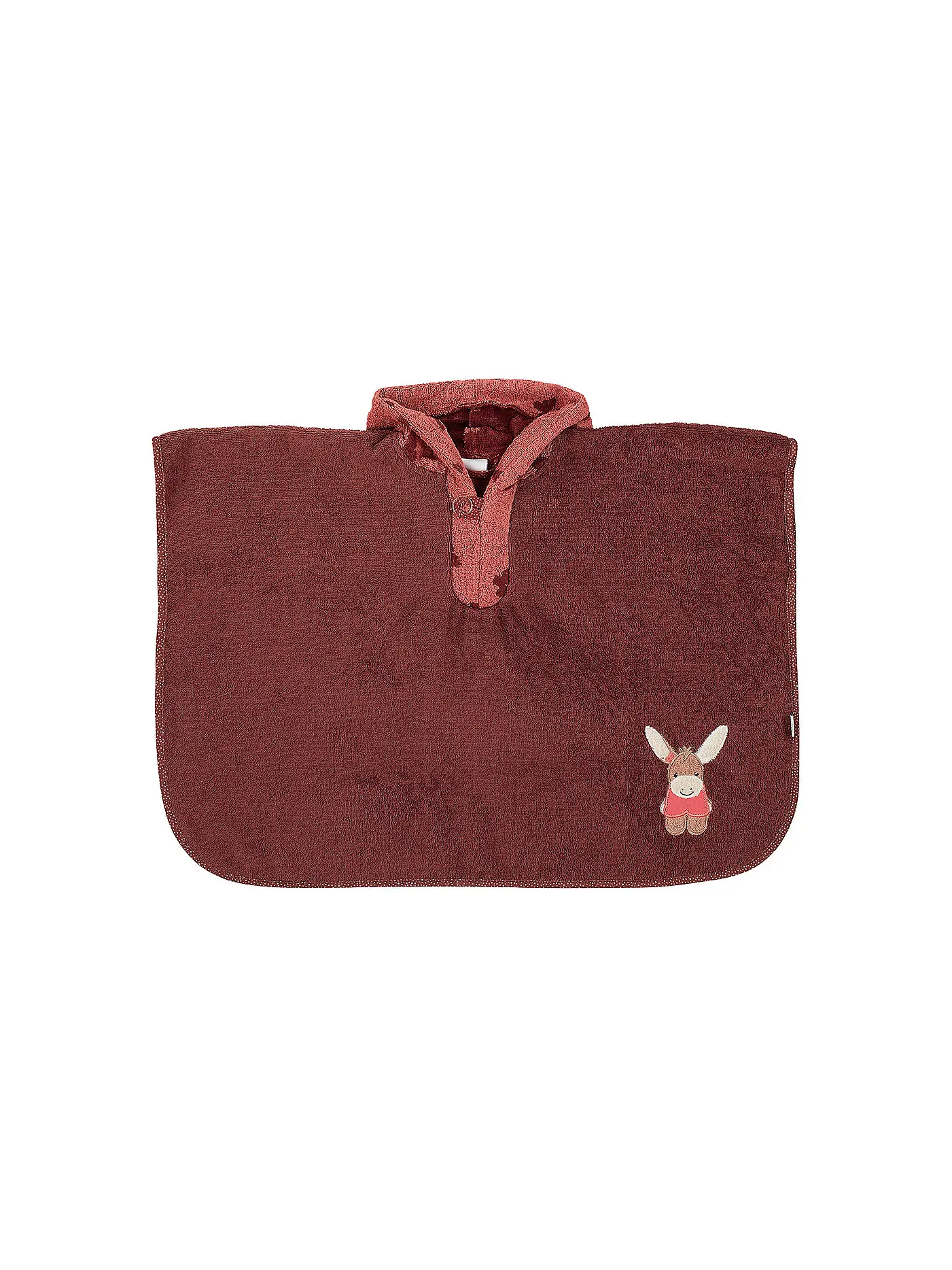 STERNTALER | Badeponcho EMMILY  | dunkelrot