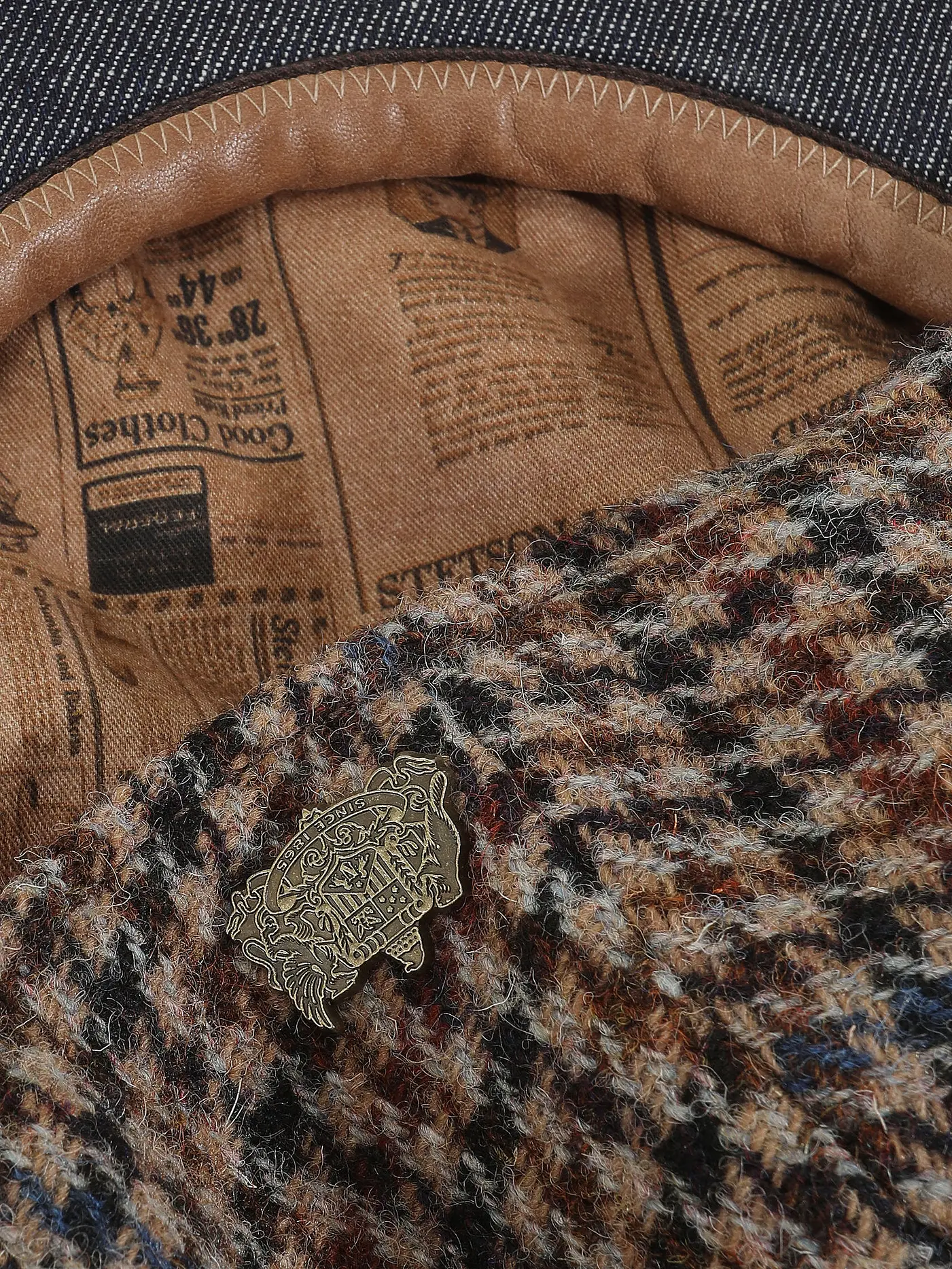 STETSON | Schieberkappe HARRIS | braun