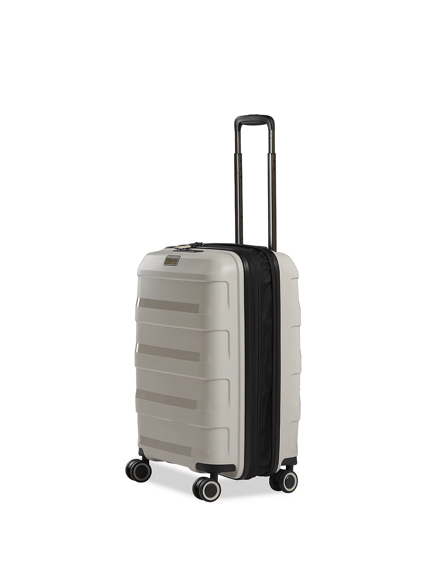 STRATIC | Trolley Straw+ 55cm Beige | beige