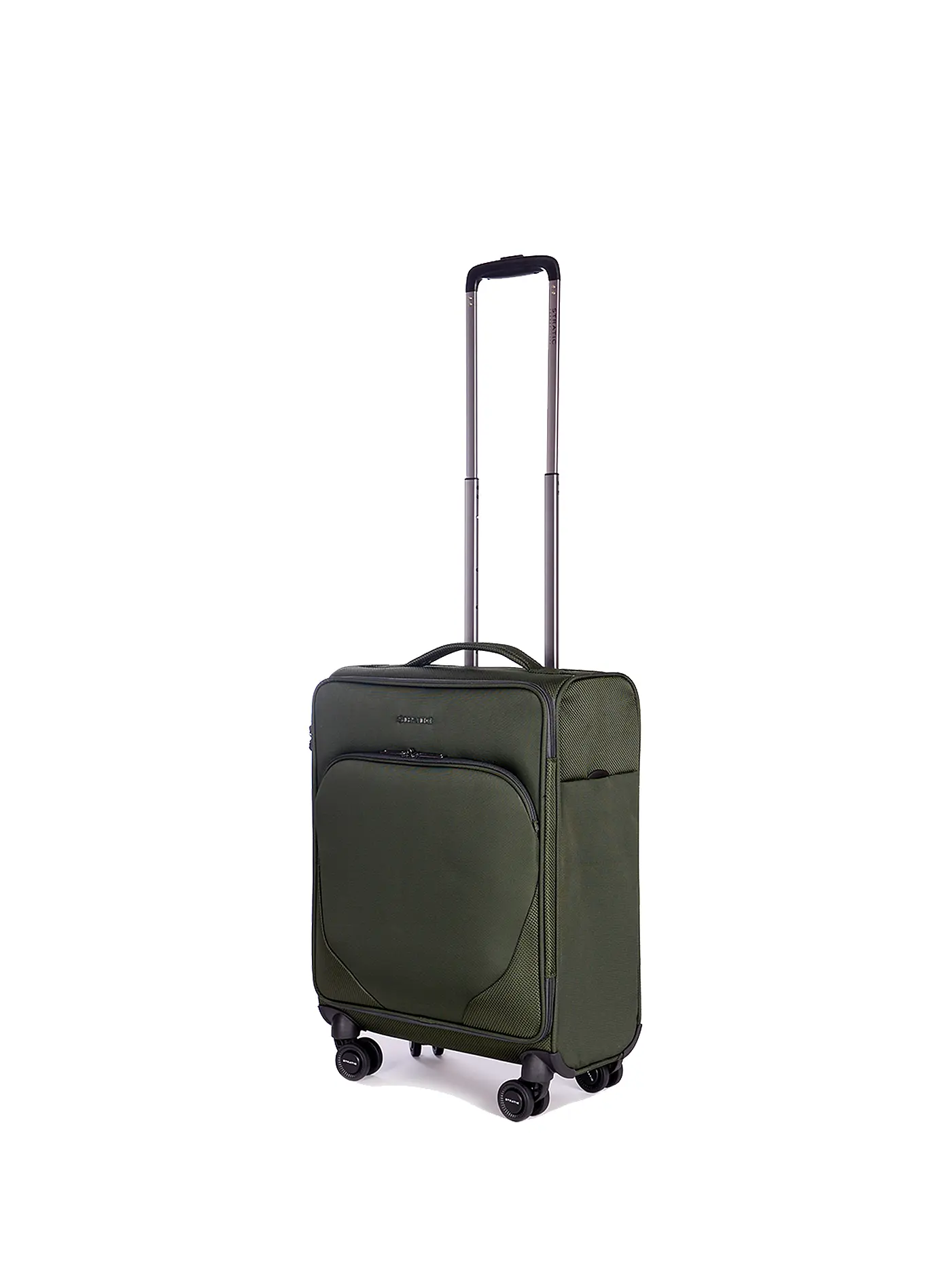 STRATIC | Trolley weich MIX 55cm darkgren | grün