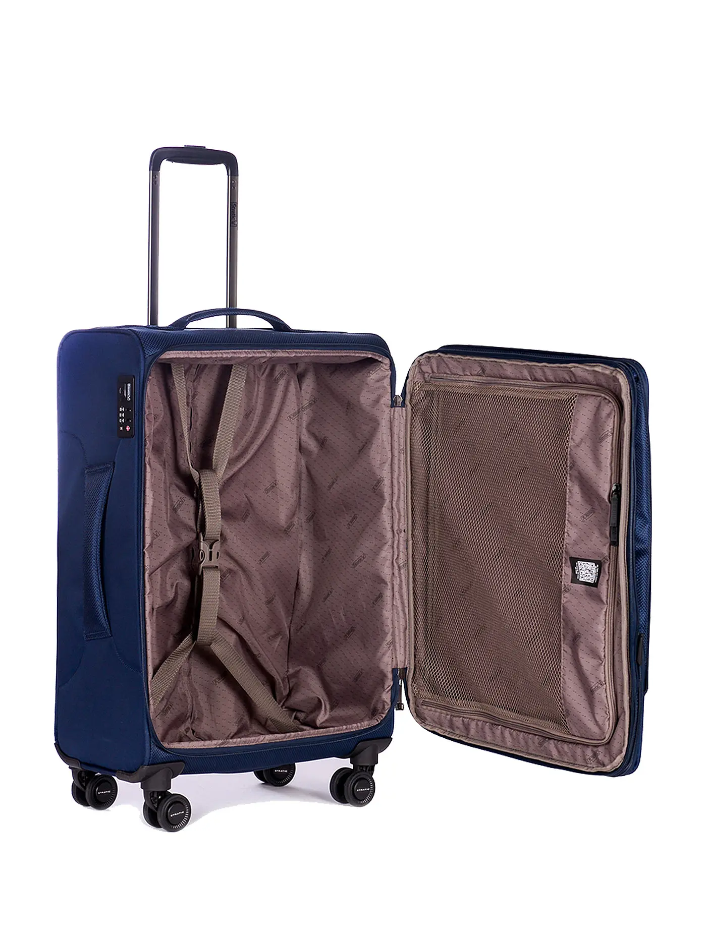 STRATIC | Trolley weich MIX 65cm blue | blau