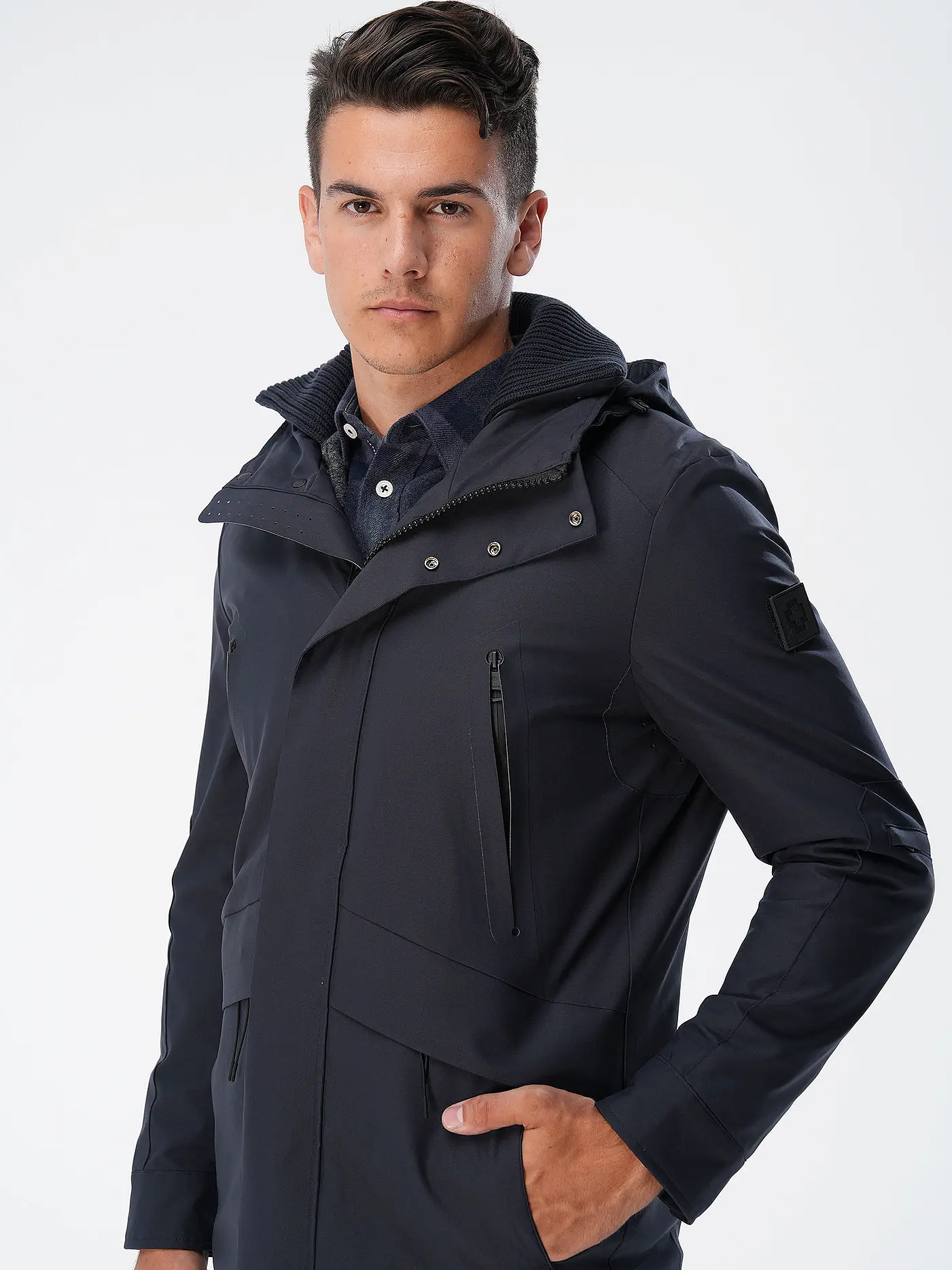 STRELLSON | Jacke SWISSCROSS | dunkelblau