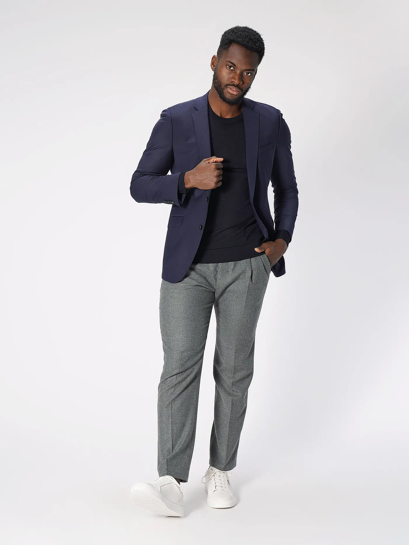 STRELLSON | Pullover Marek | blau