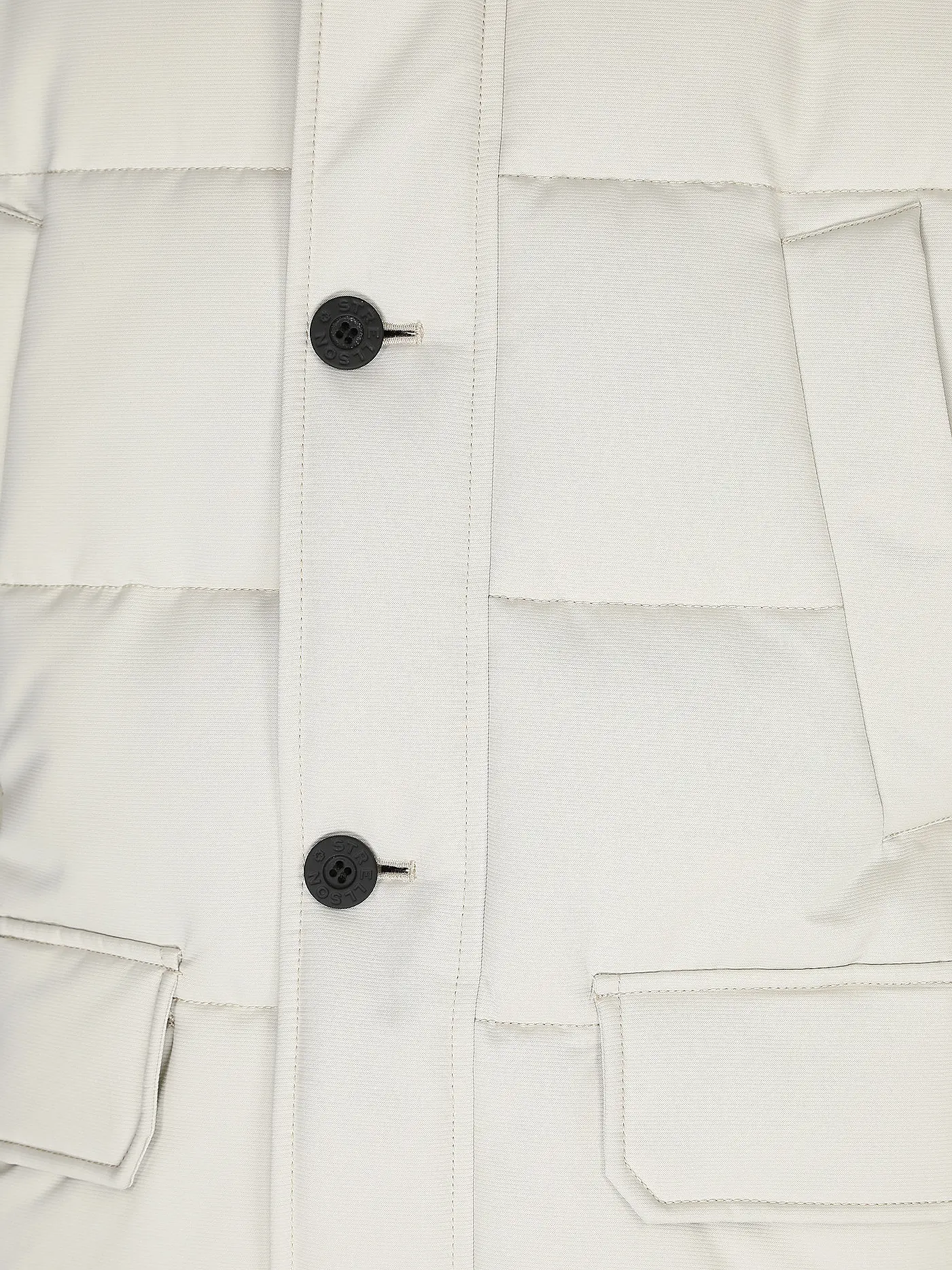 STRELLSON | Steppjacke PLAZA | hellgrau