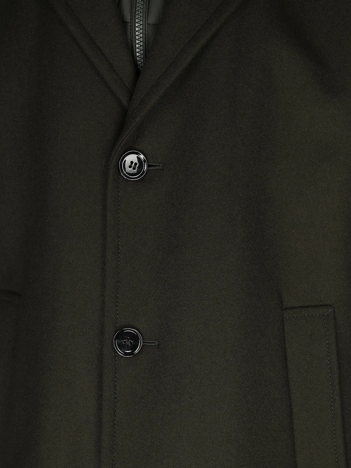 STRELLSON | Wollmantel | olive