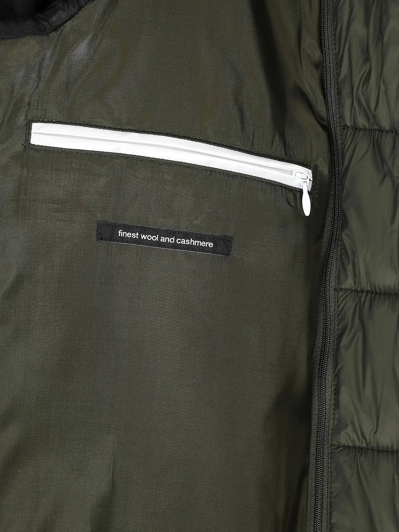 STRELLSON | Wollmantel | olive
