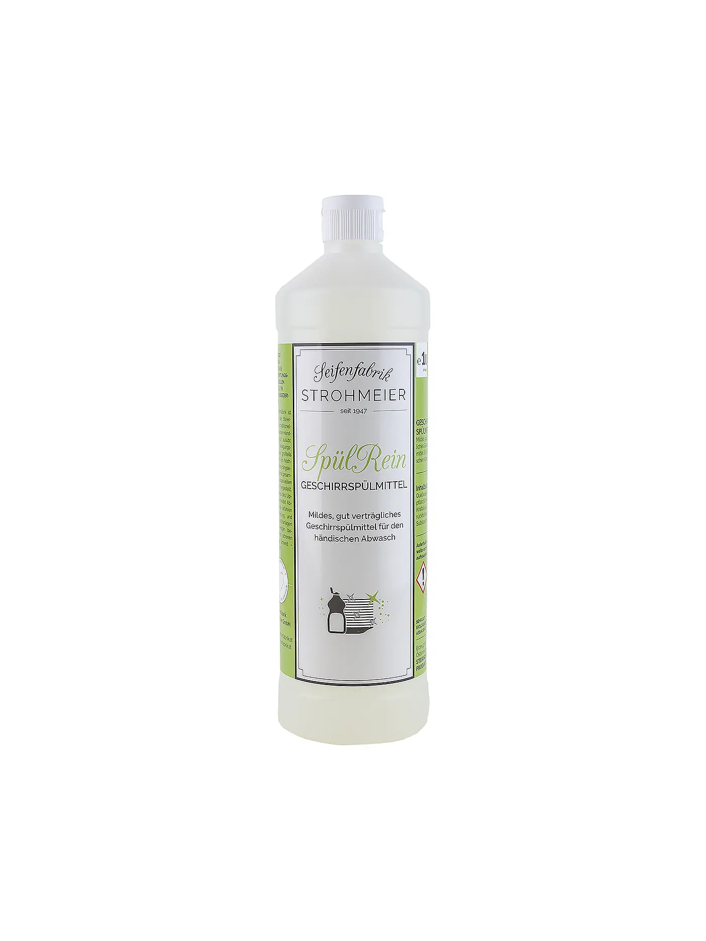 STROHMEIER | SpülRein Geschirrspülmittel 1 Liter | creme