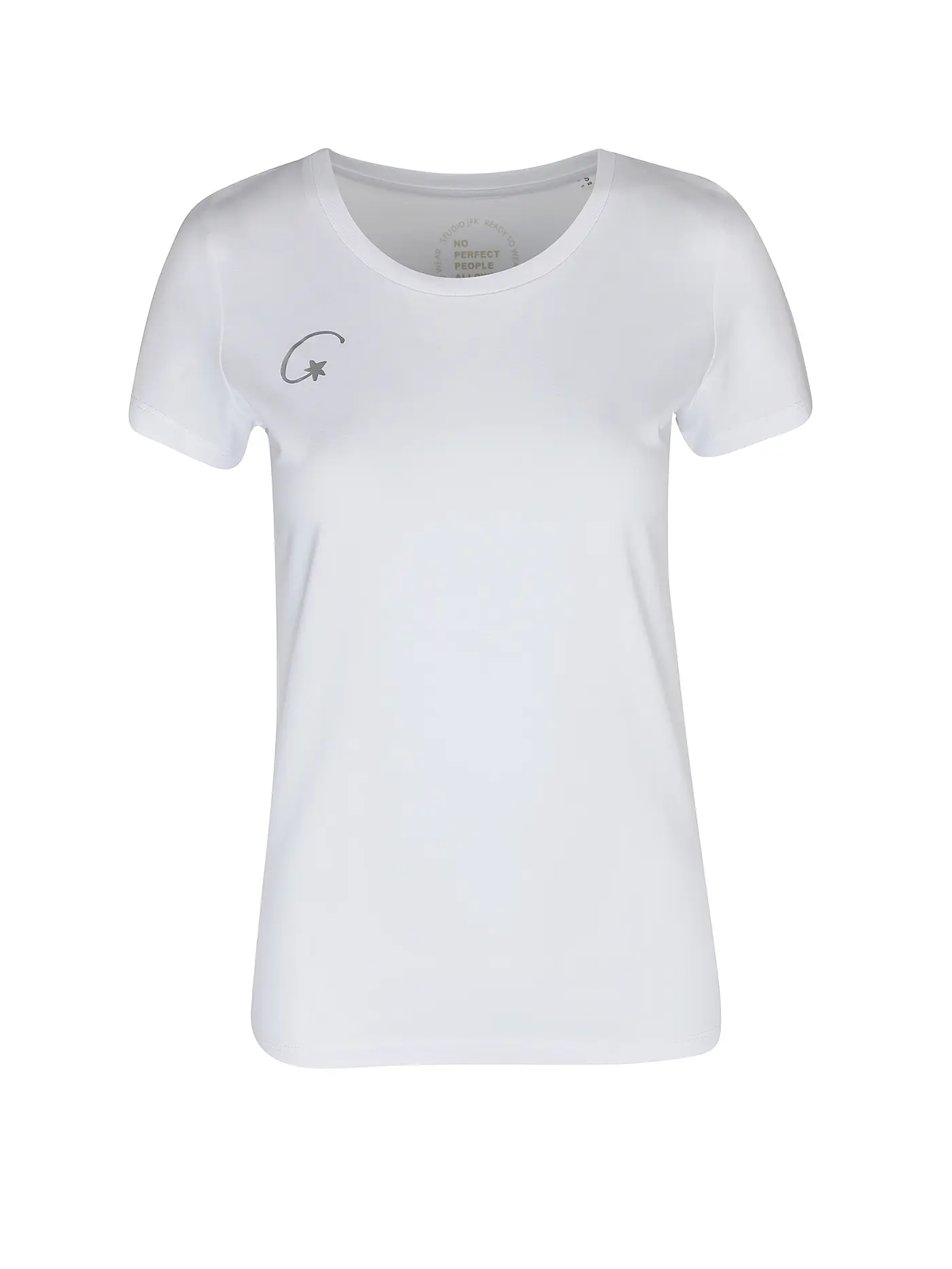 STUDIO JFK | T-Shirt STERNSCHNUPPE | weiss